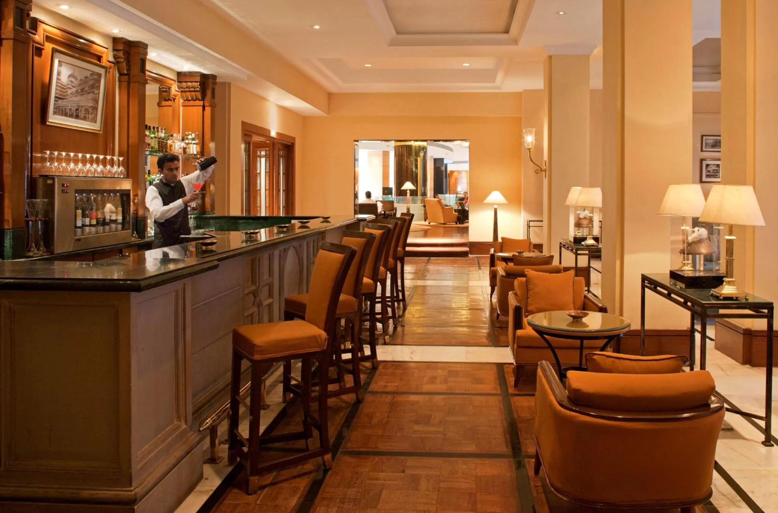 Lounge or bar in Radisson Blu Plaza Delhi Airport