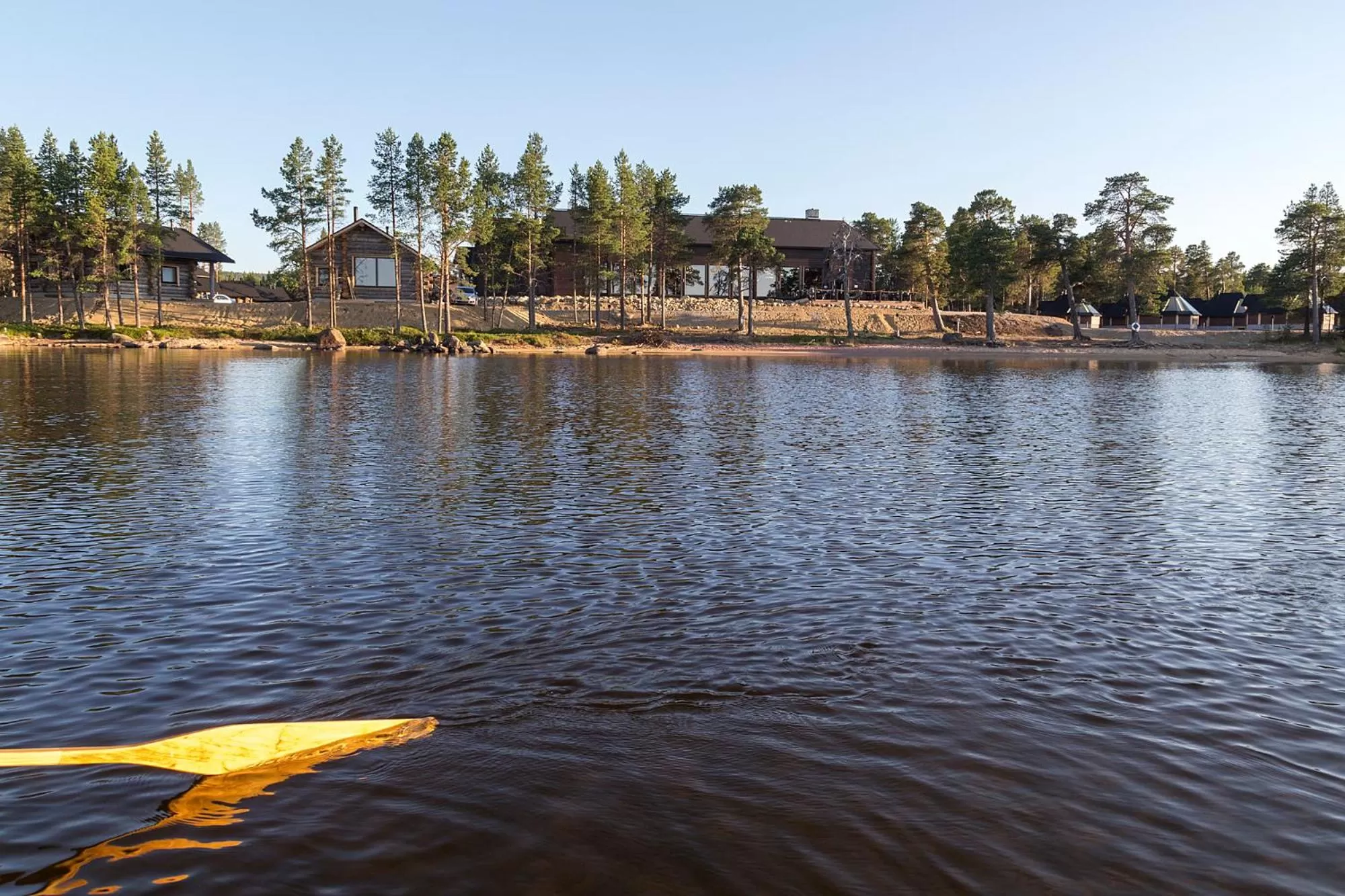 Facade/entrance in Wilderness Hotel Inari & Igloos