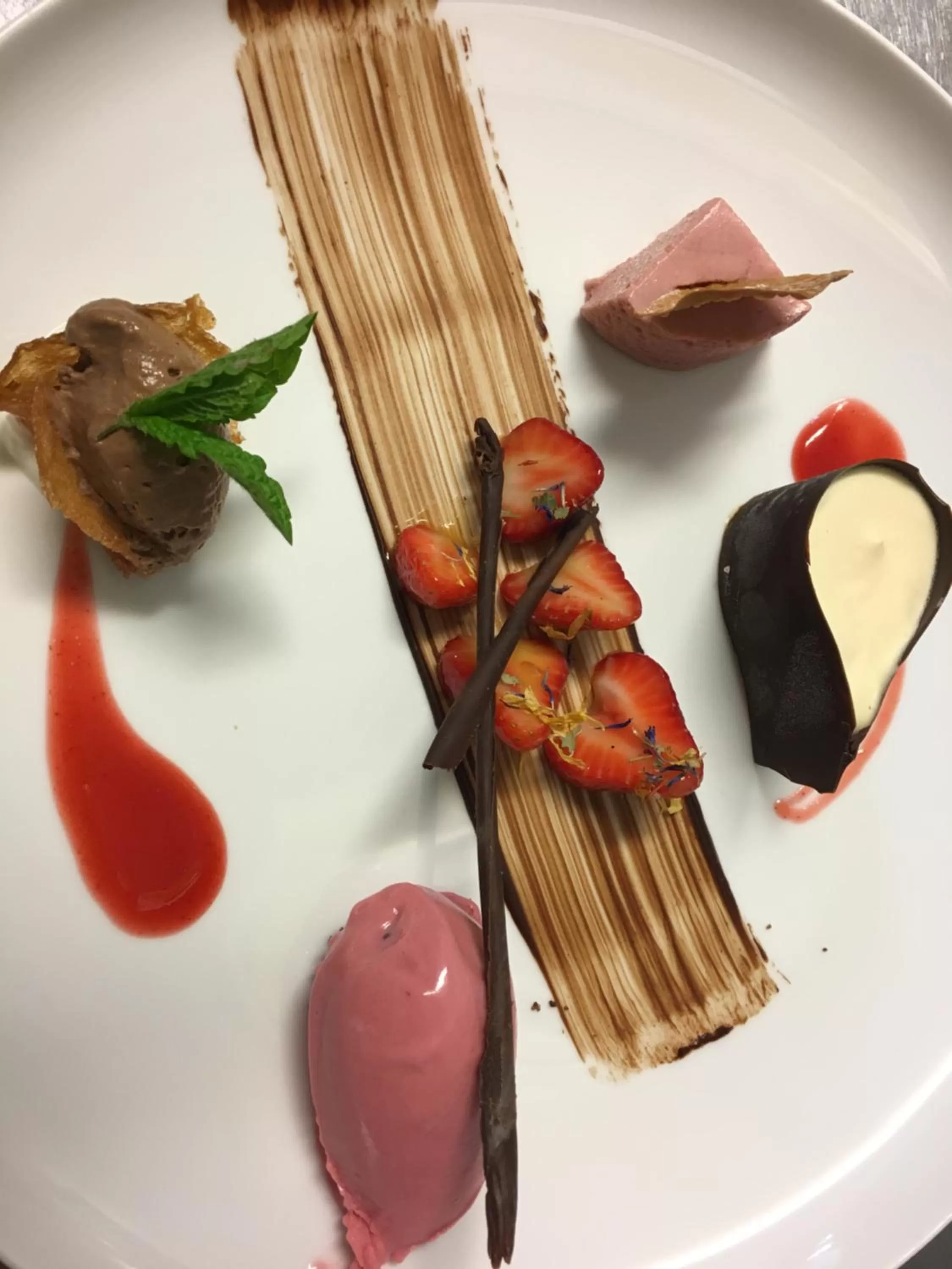 Food close-up in Simones Hotel Fürstenhof