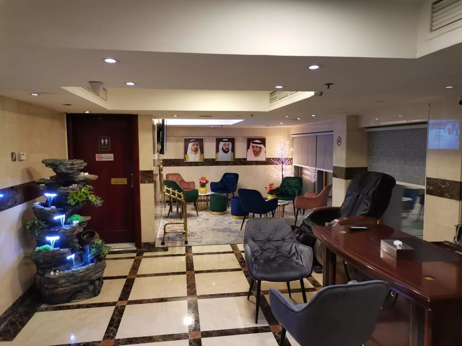 Lobby or reception in Saffron Hotel