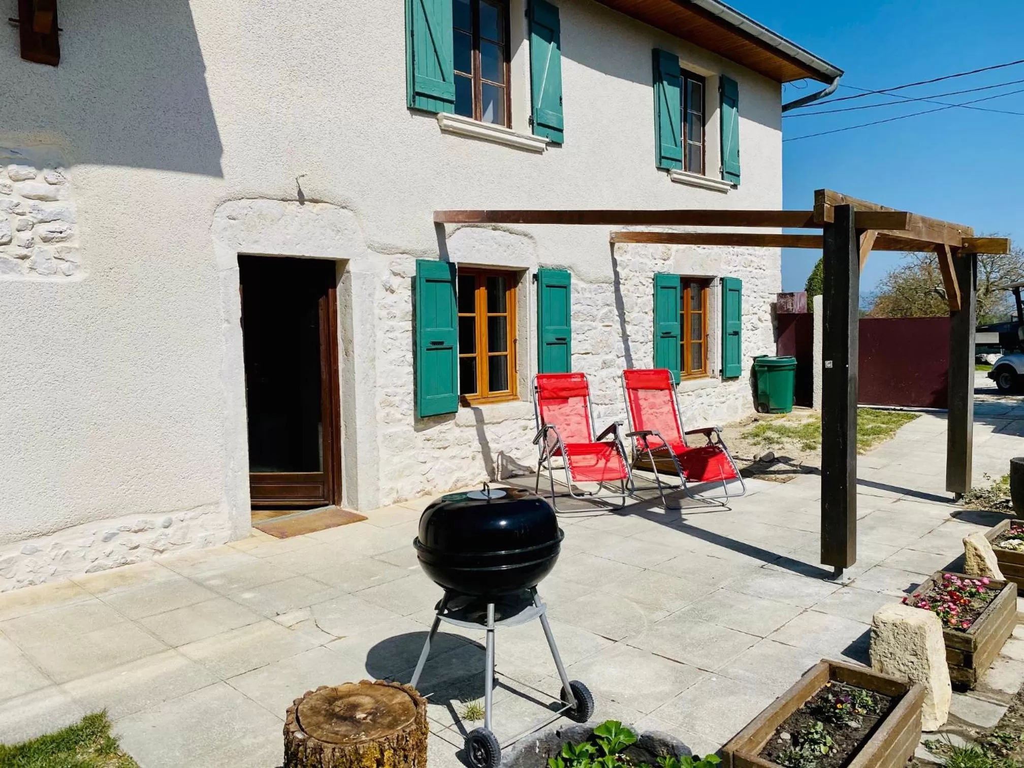 Patio in Les Villas du Domaine de Suzel
