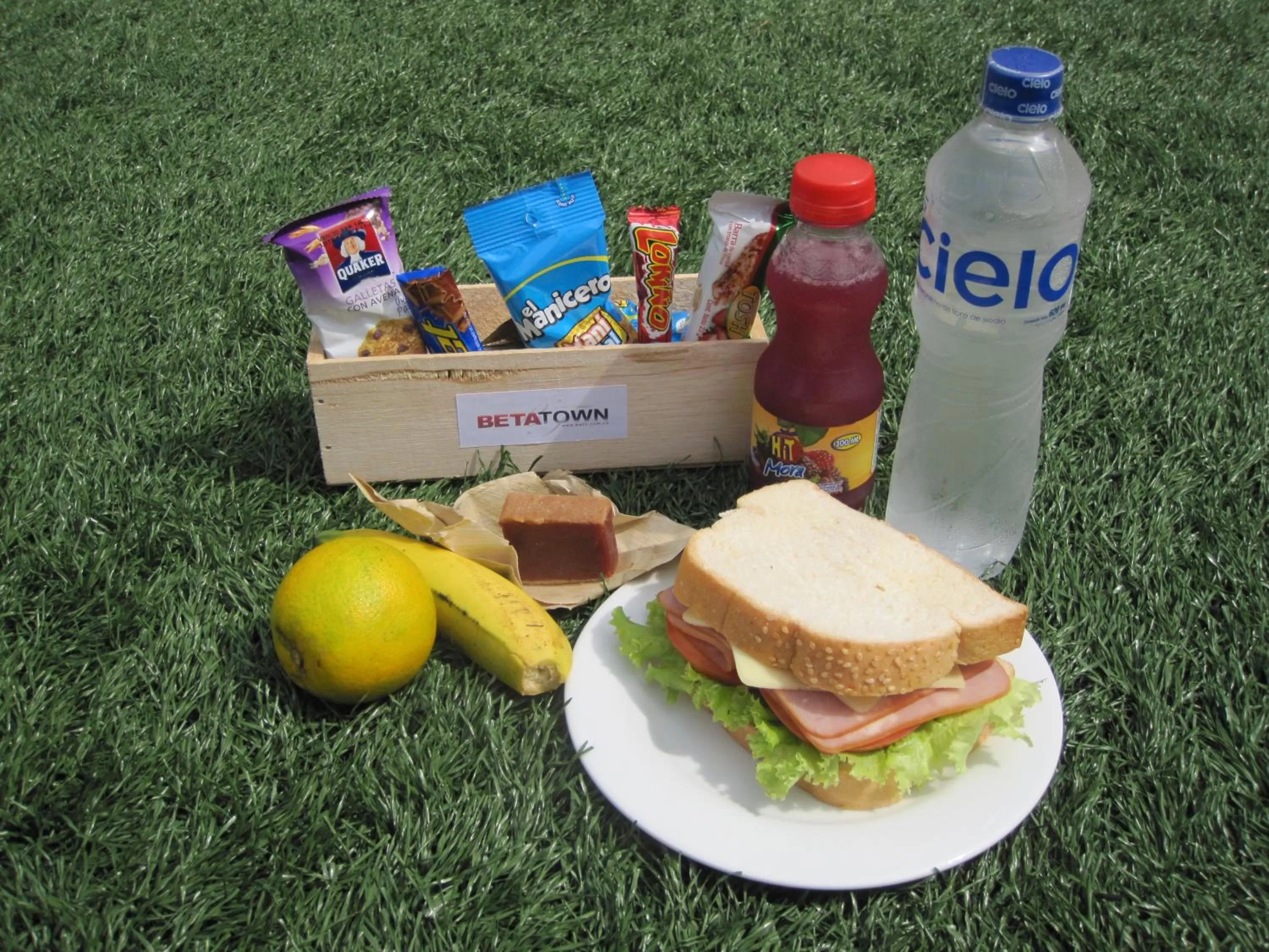 Food close-up in Beta Hotel