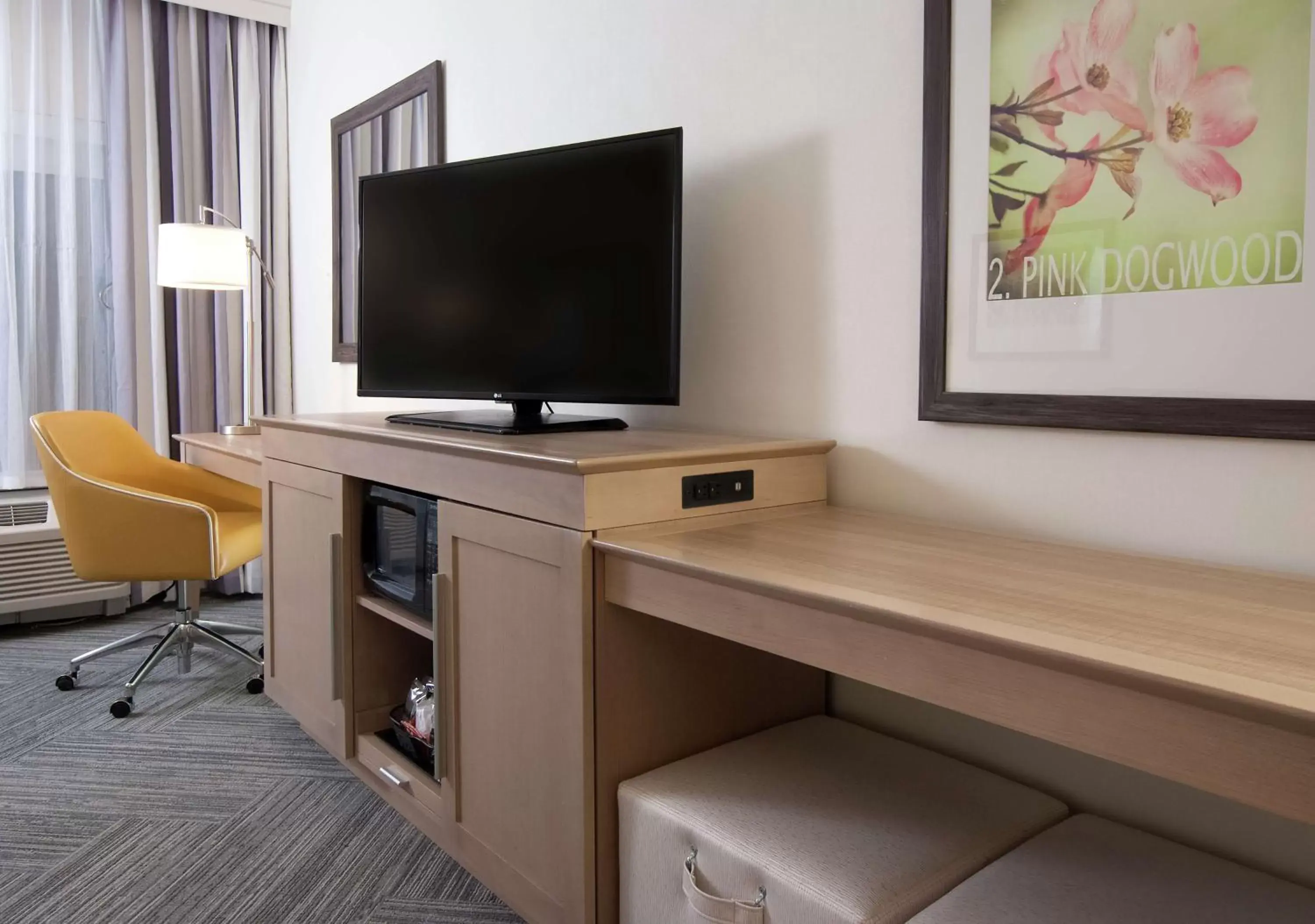 King Room with Roll-In Shower - Mobility and Hearing Access/Non-Smoking in Hampton Inn & Suites by Hilton Augusta-Washington Rd King Room with Roll-In Shower - Mobility and Hearing Access/Non-Smoking in Hampton Inn & Suites by Hilton Augusta-Washington Rd
