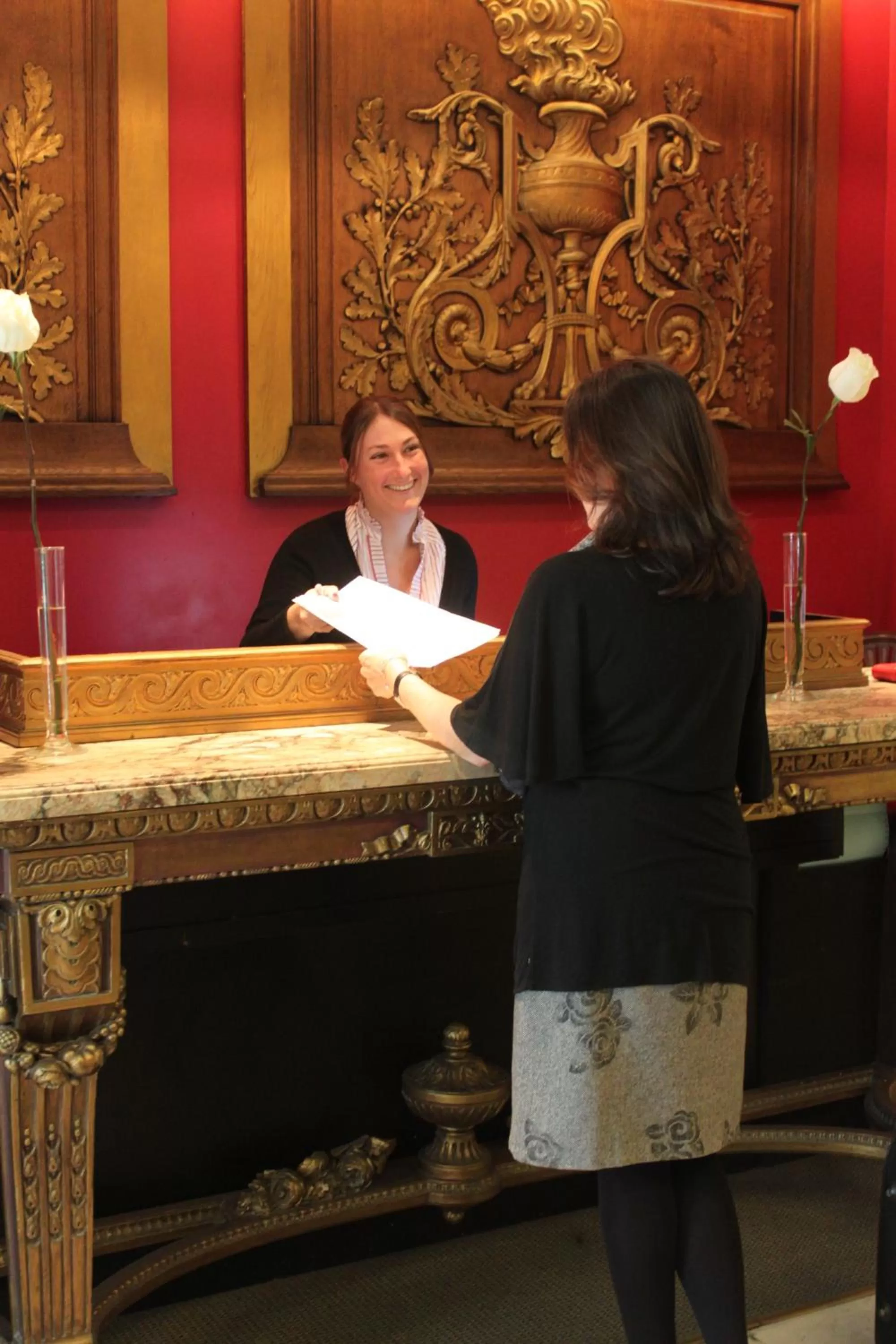 Lobby or reception in Hotel Club Frances