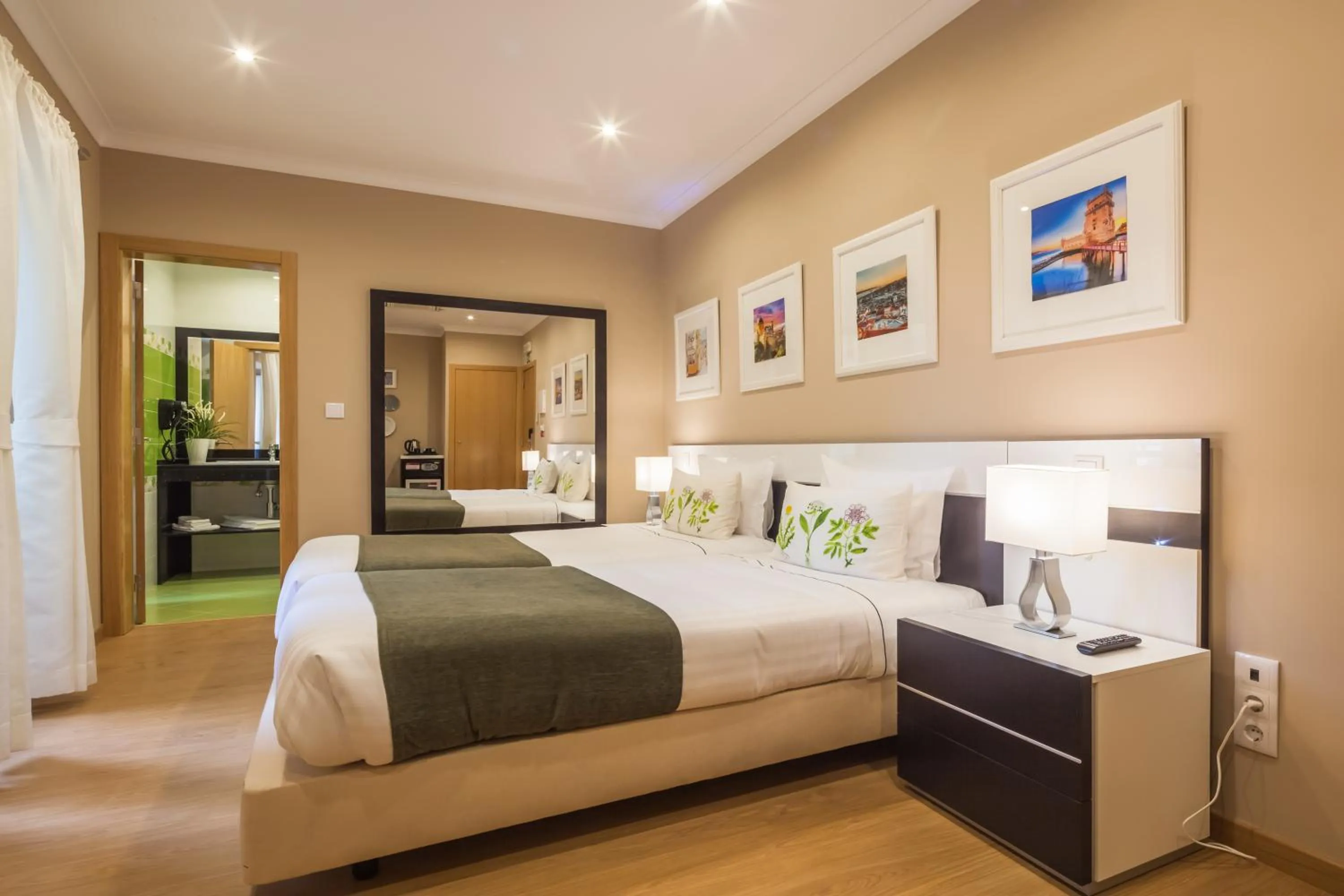 Bedroom, Bed in Vila Nova Guesthouse