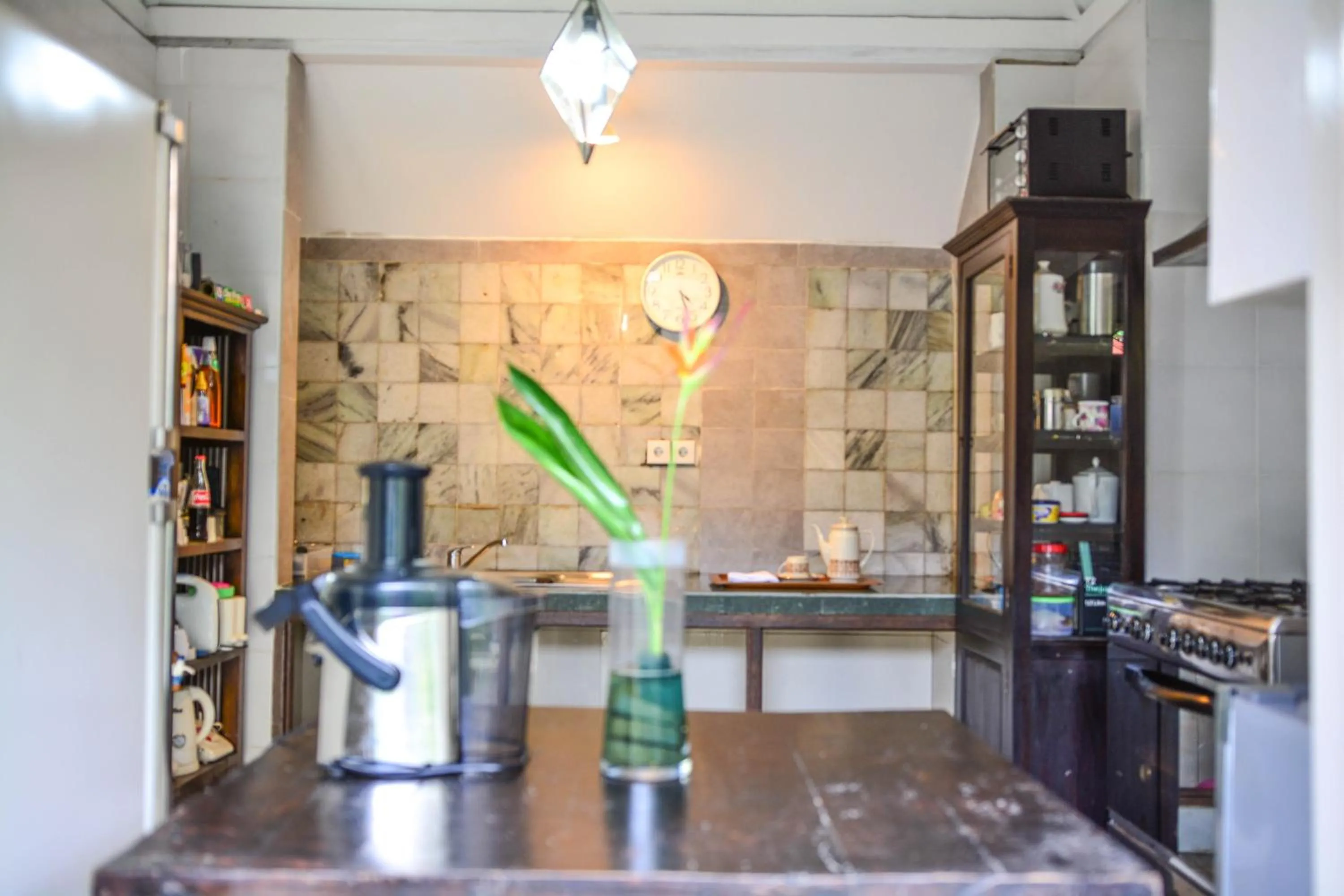 Communal kitchen in Griya Sriwedari