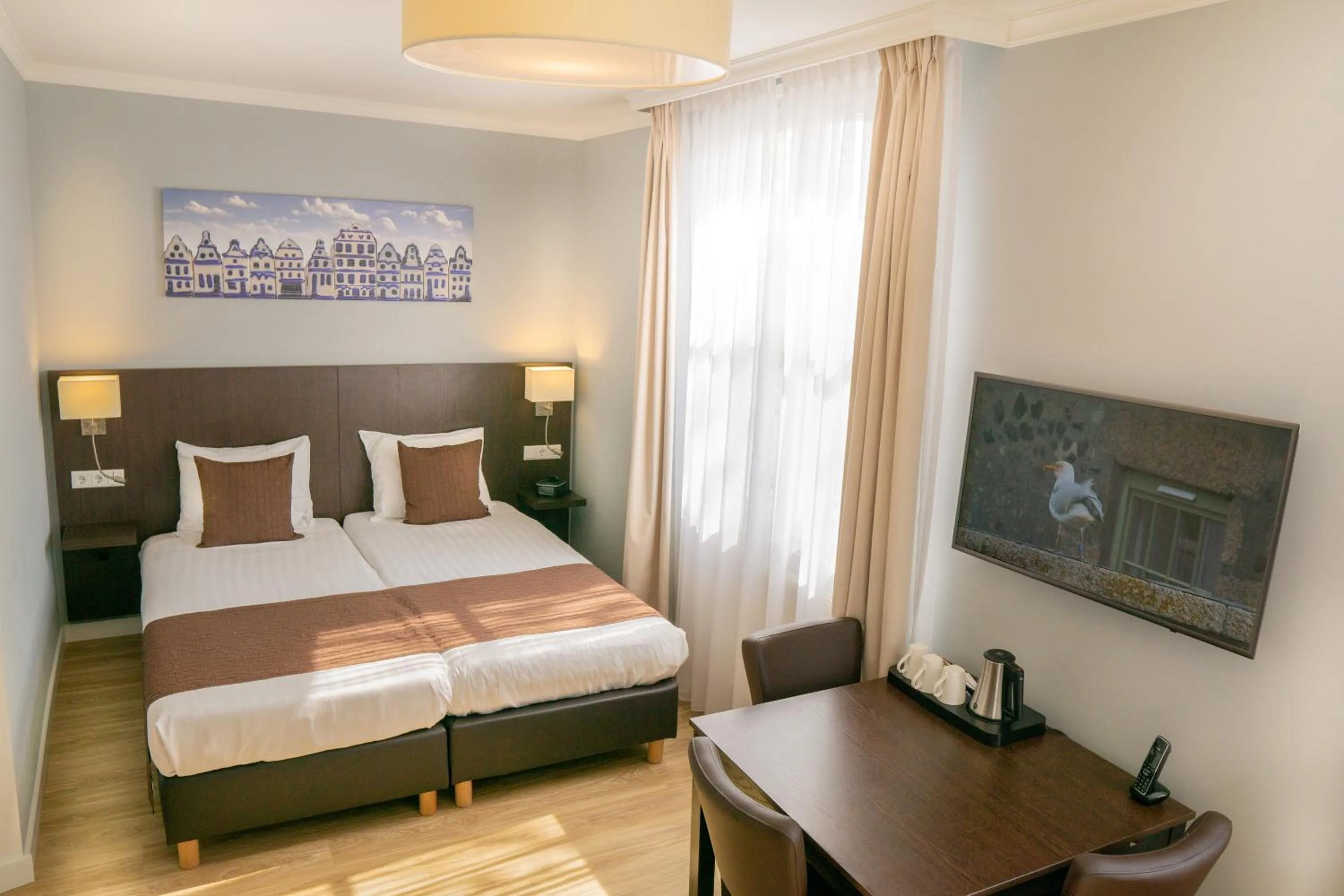 Bedroom, Bed in Hotel Nes Amsterdam