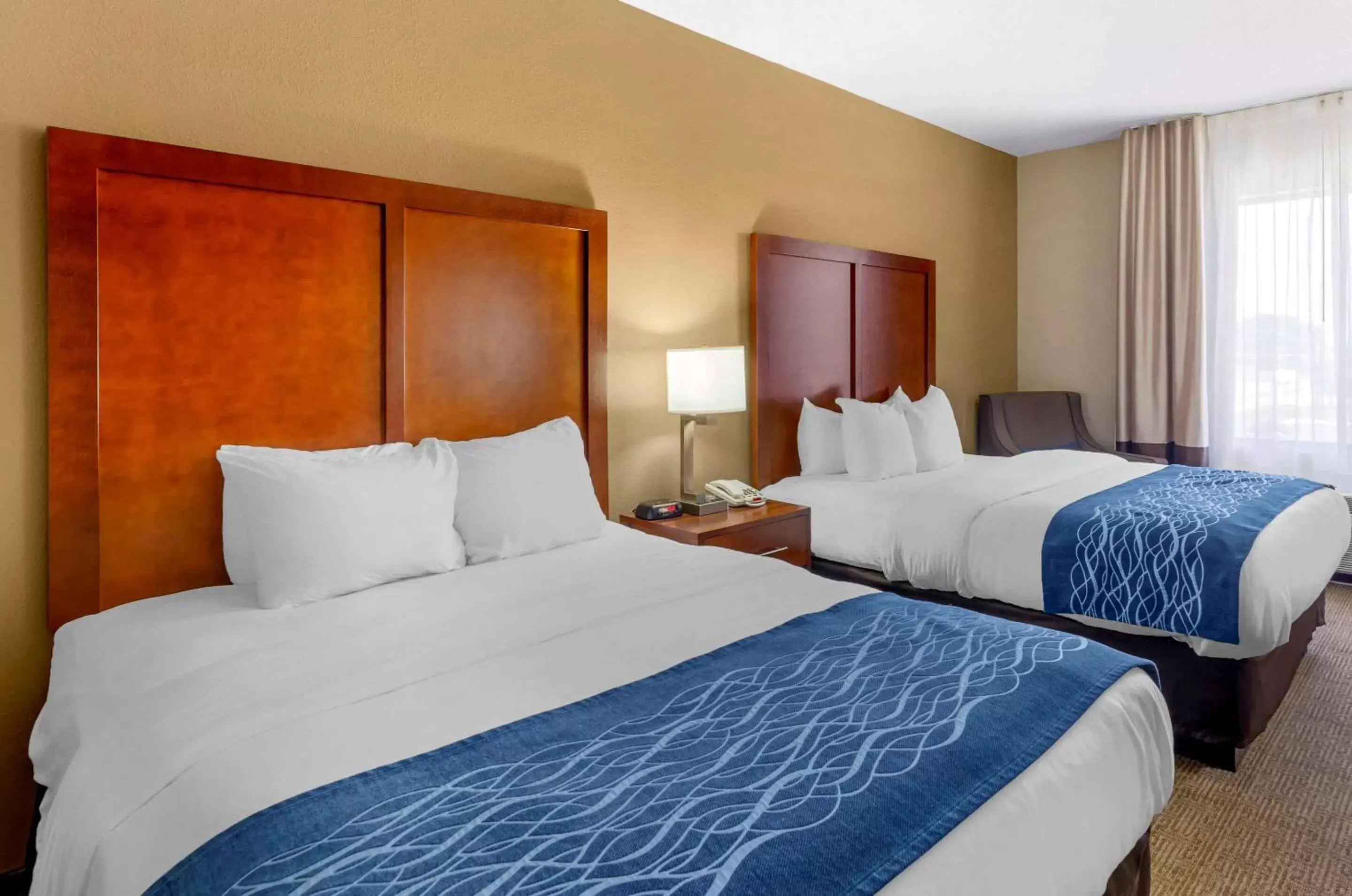Queen Room with Two Queen Beds - Non-Smoking in Comfort Inn & Suites Lynchburg Airport - University Area Queen Room with Two Queen Beds - Non-Smoking in Comfort Inn & Suites Lynchburg Airport - University Area