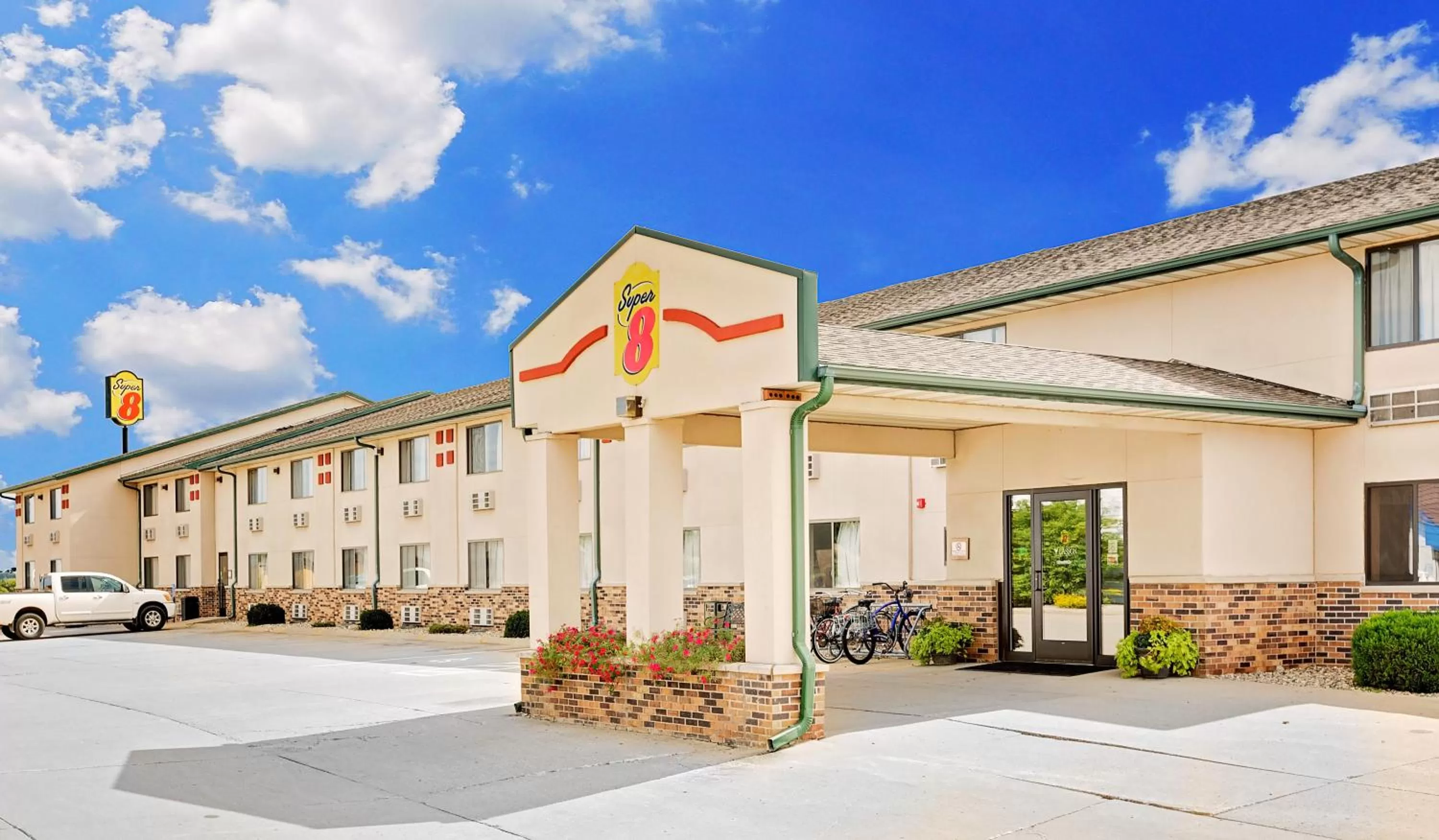 Property building in Super 8 by Wyndham St. James