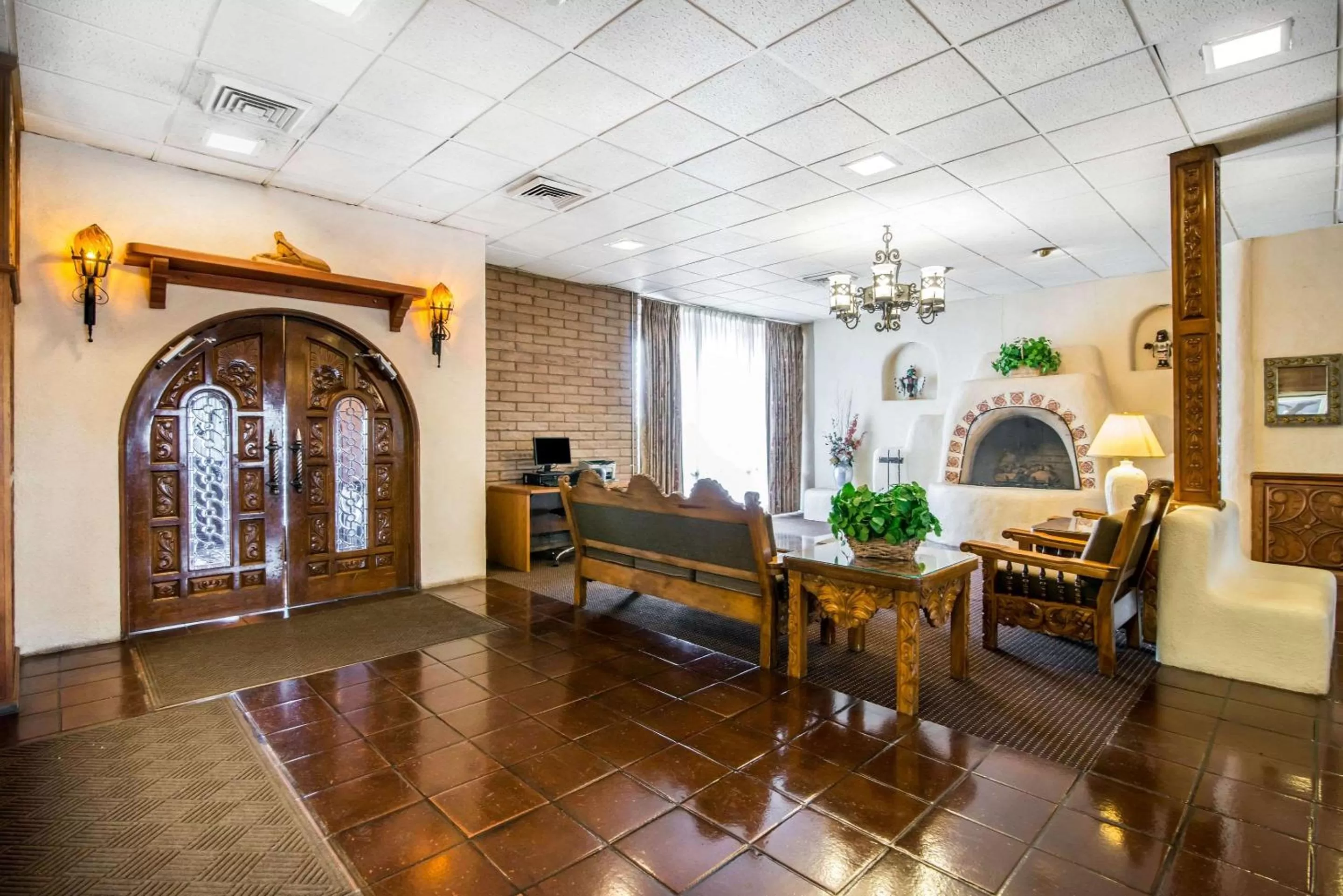 Lobby or reception in Quality Inn Taos