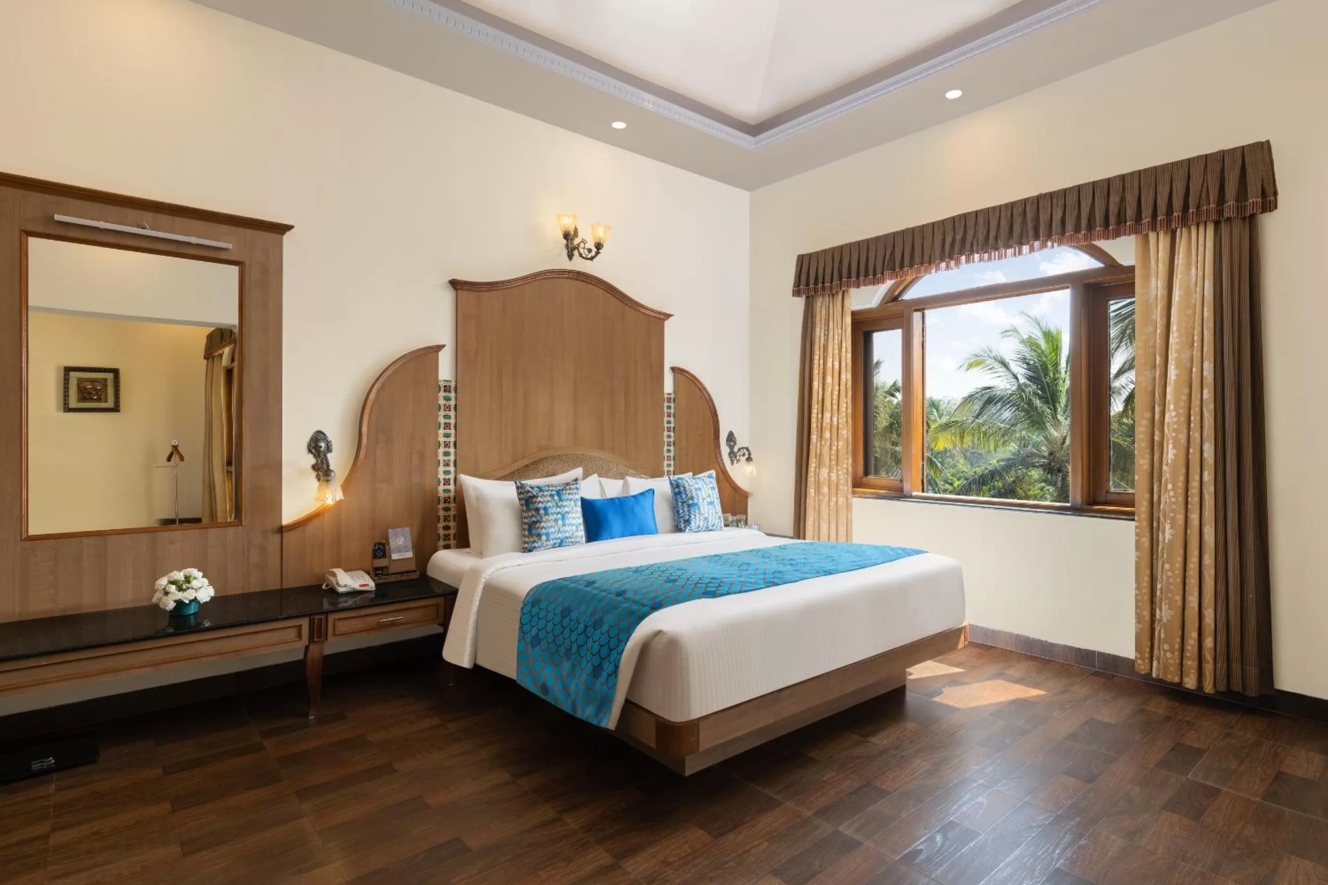 Bed in Fortune Resort Benaulim Goa - Member ITC Hotels' Group