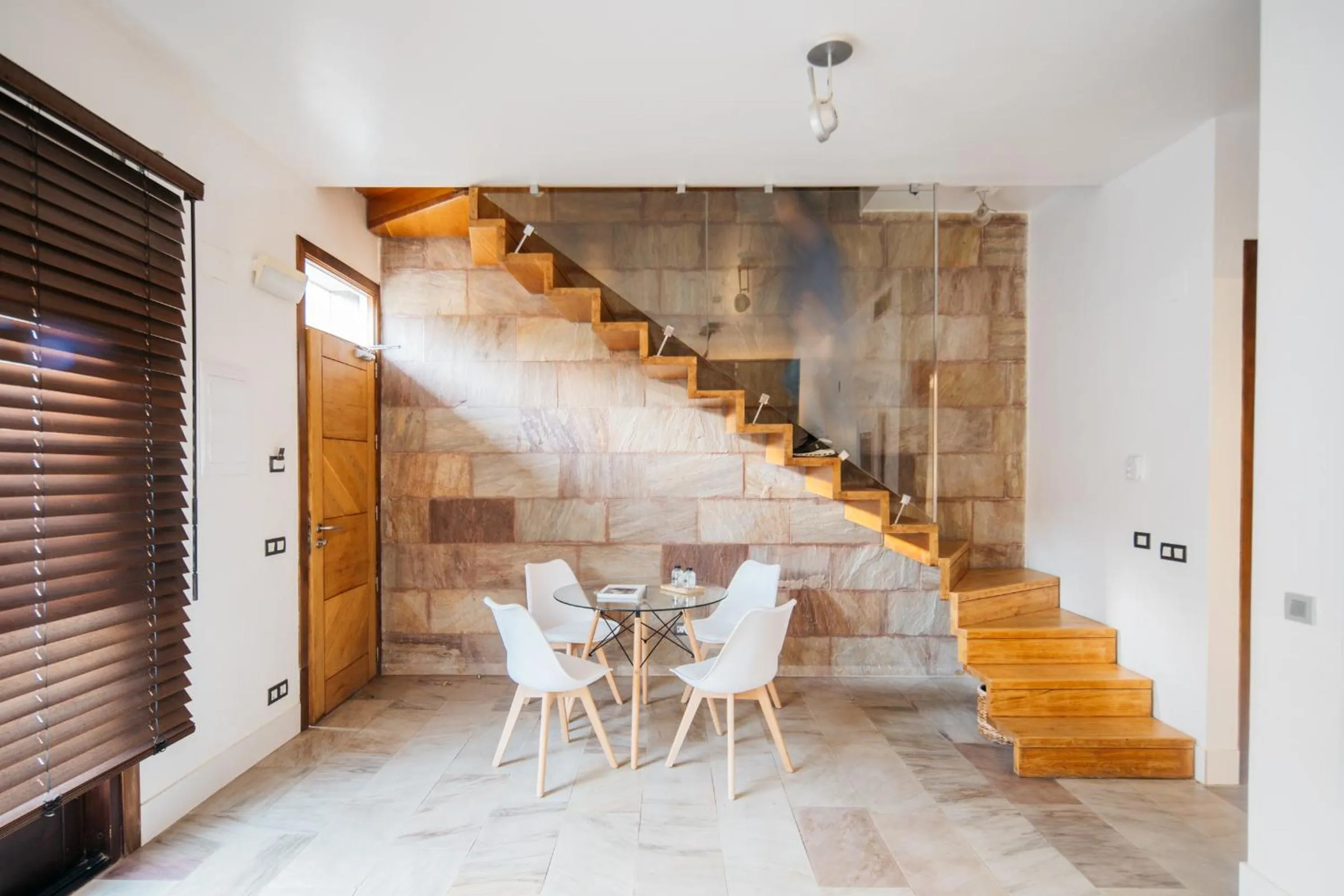 Seating area in Hotel Boutique Mas Passamaner