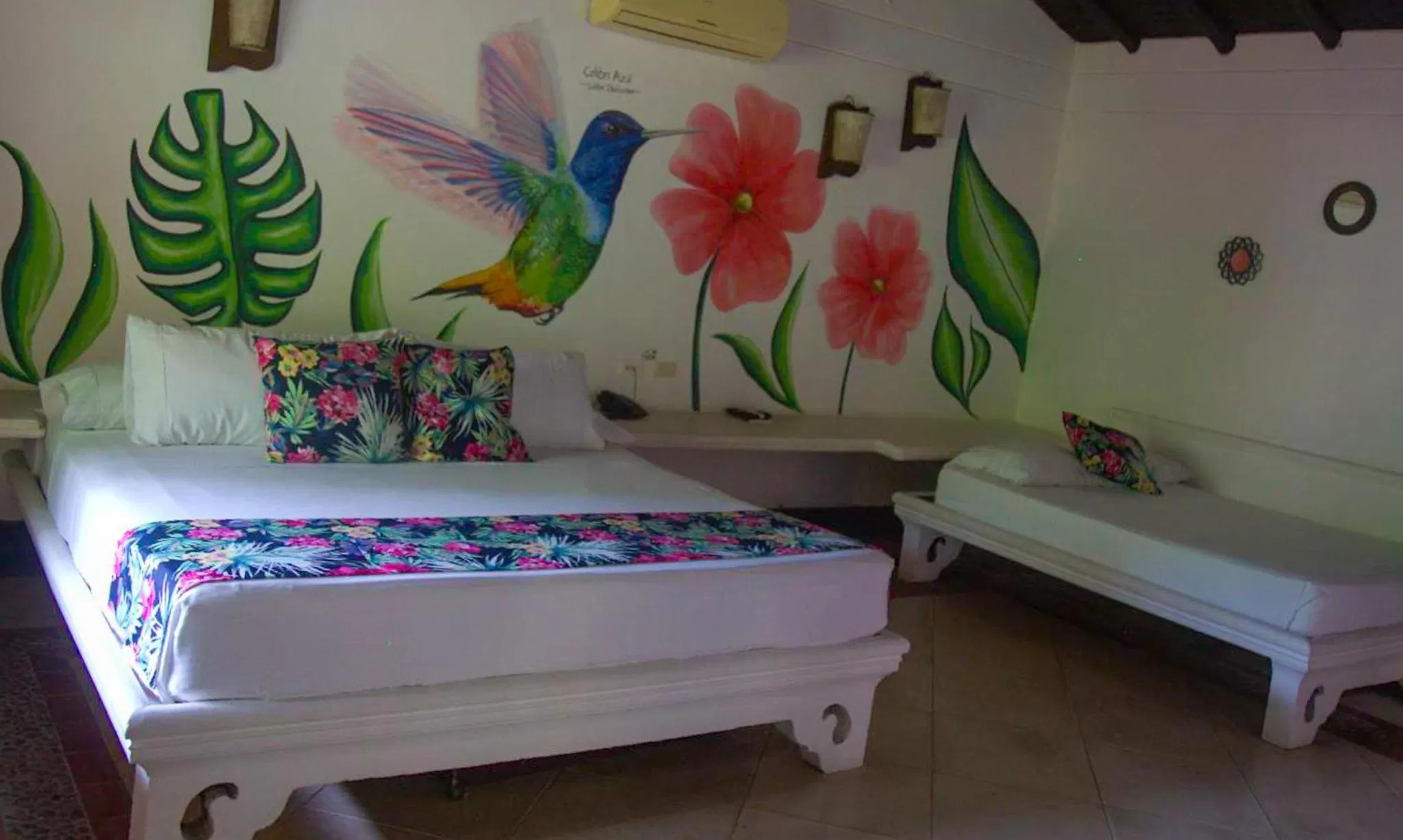 Bedroom, Bed in Hotel Portón del Sol