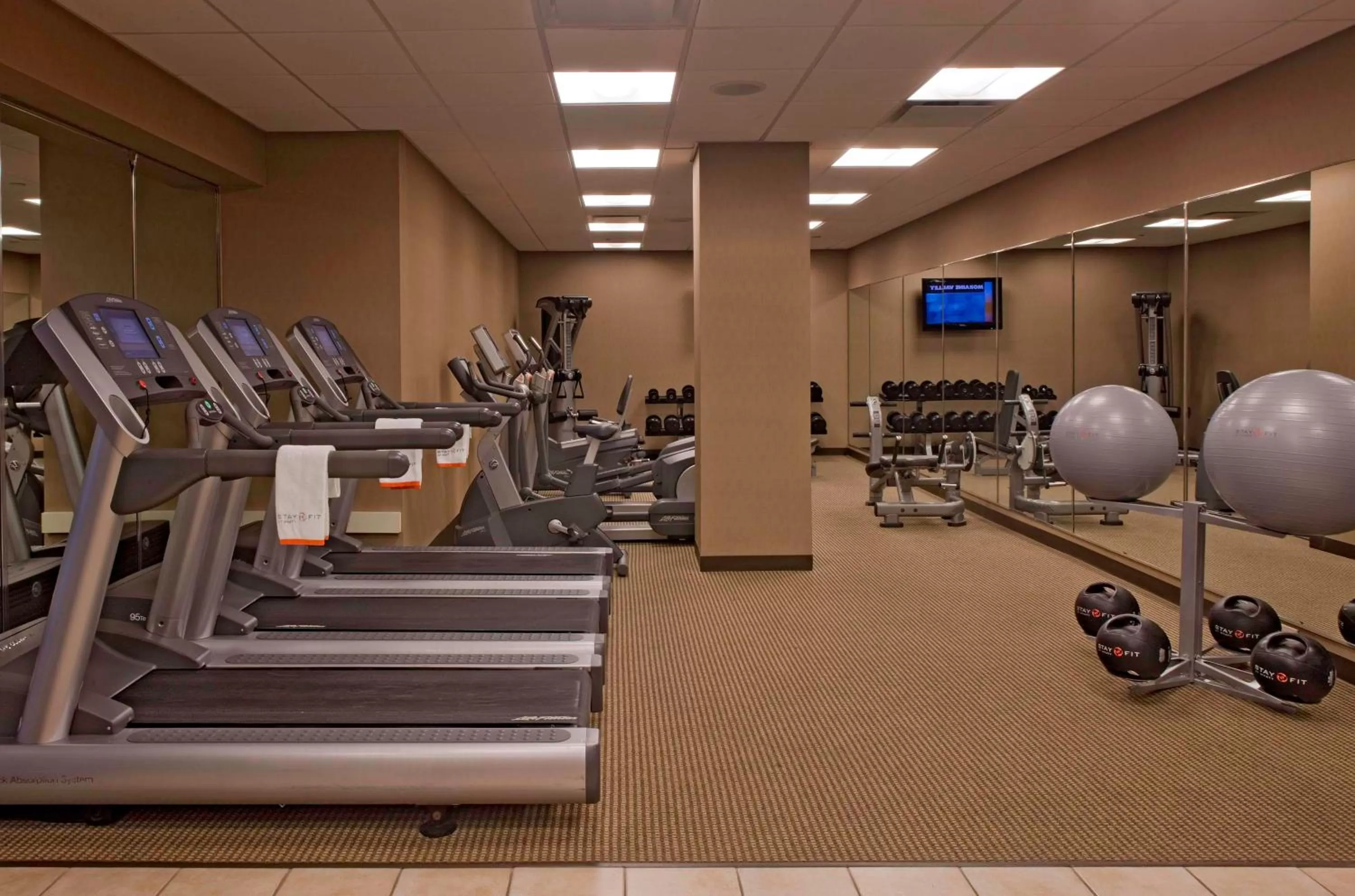 Fitness centre/facilities in Hyatt Regency Lisle near Naperville