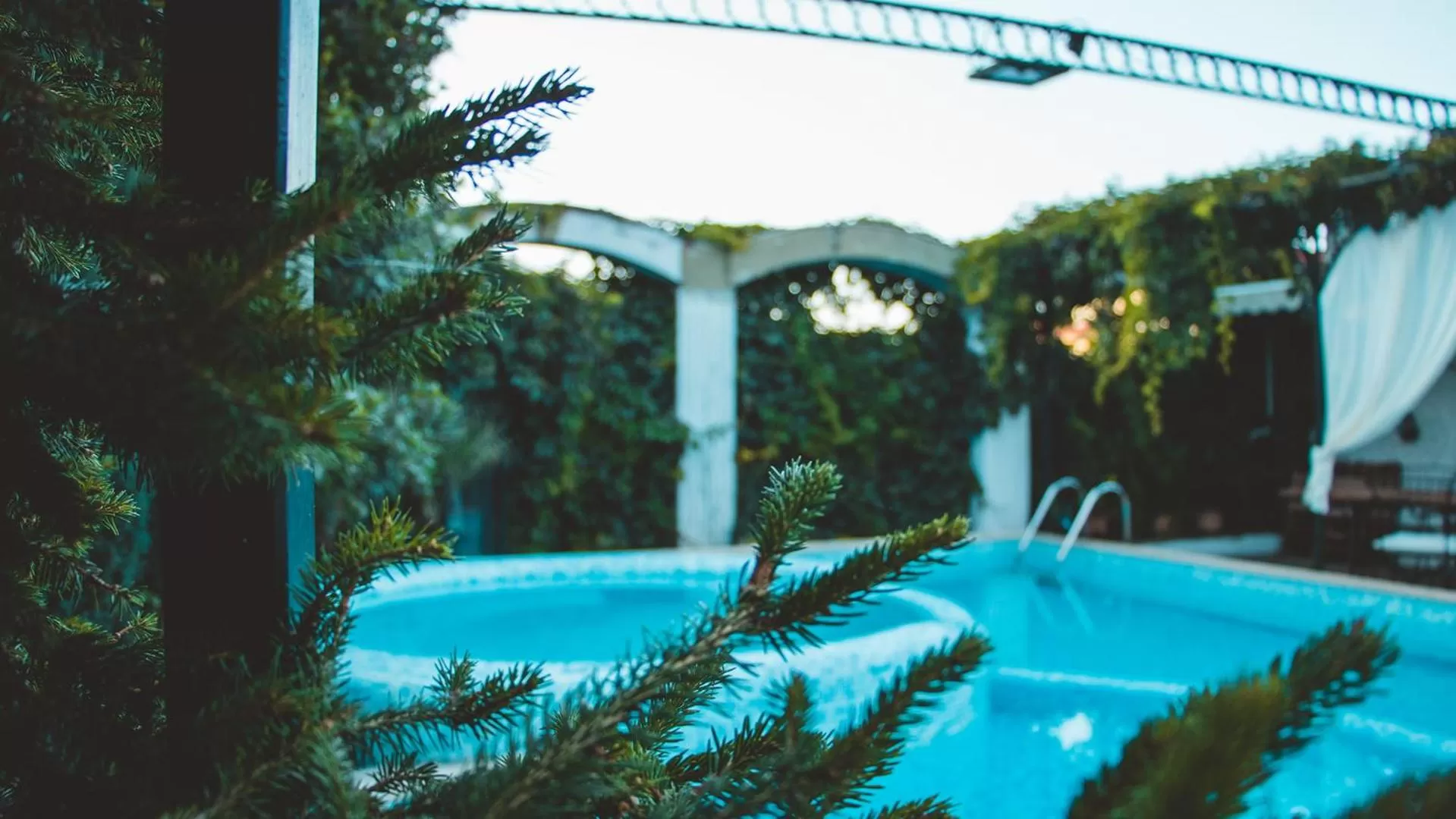 Swimming pool in Boryana Hotel