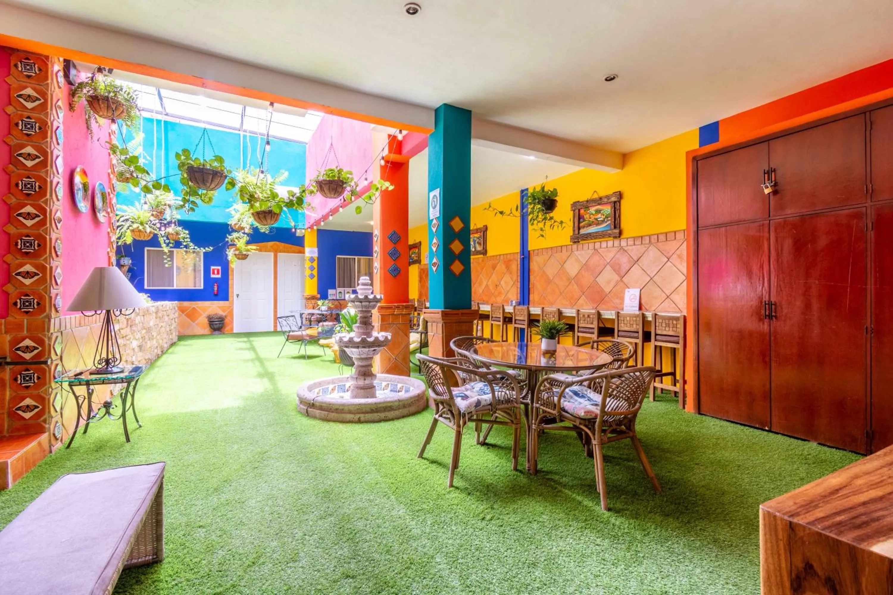 Patio in Hostería Casa Marquez