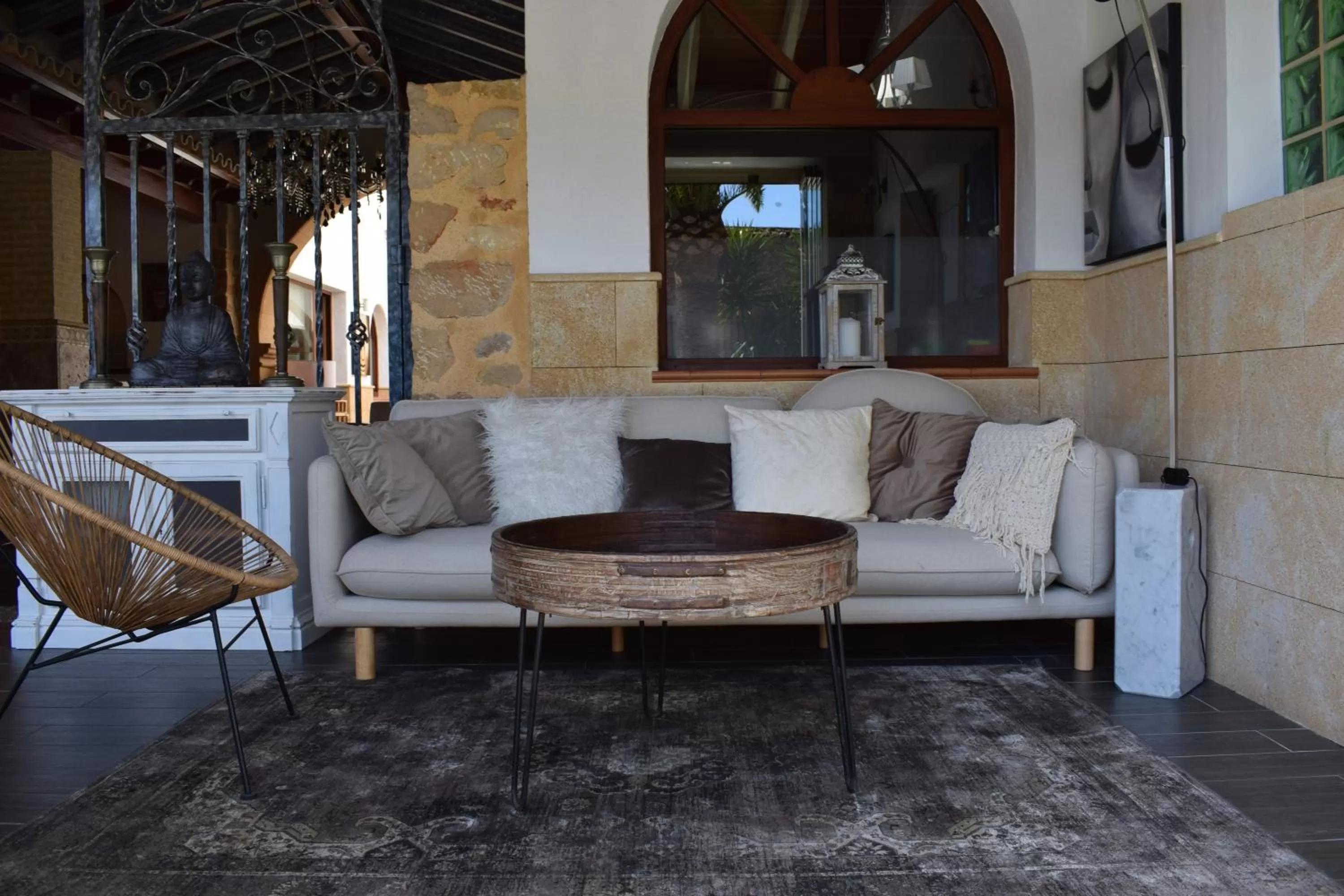 Living room in Casa Mistela