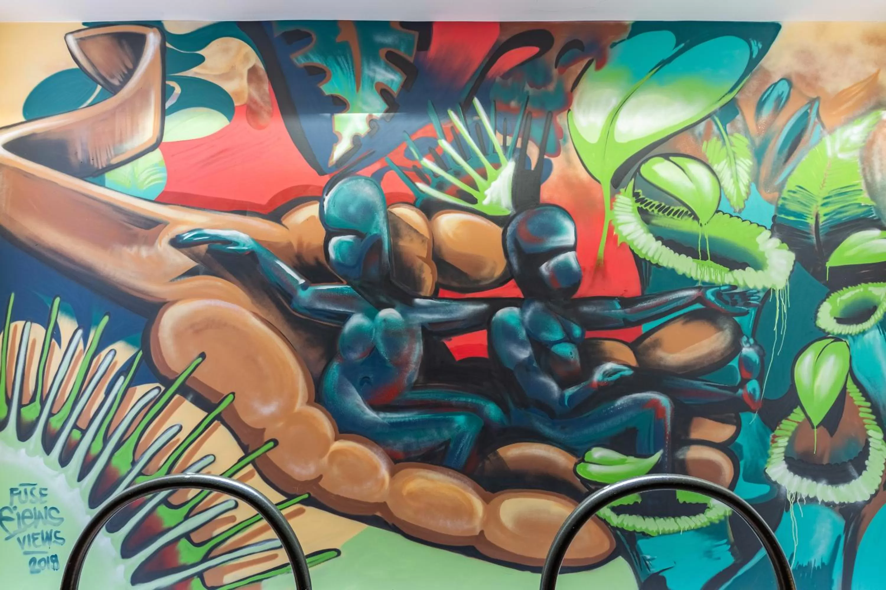 Decorative detail in Villa Pera Suite Hotel