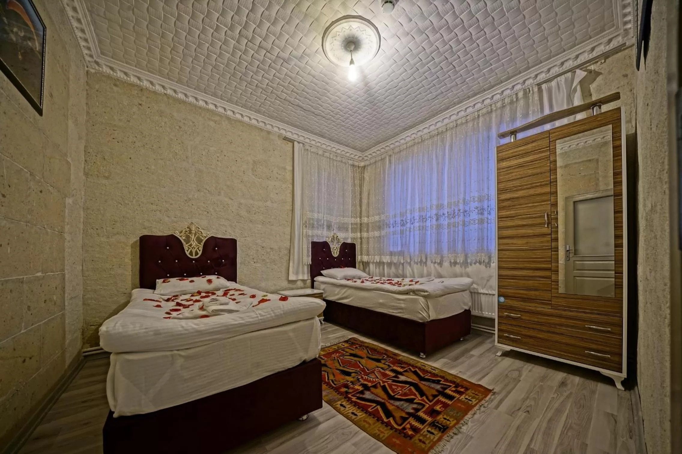 Bed in Epoch Stone House