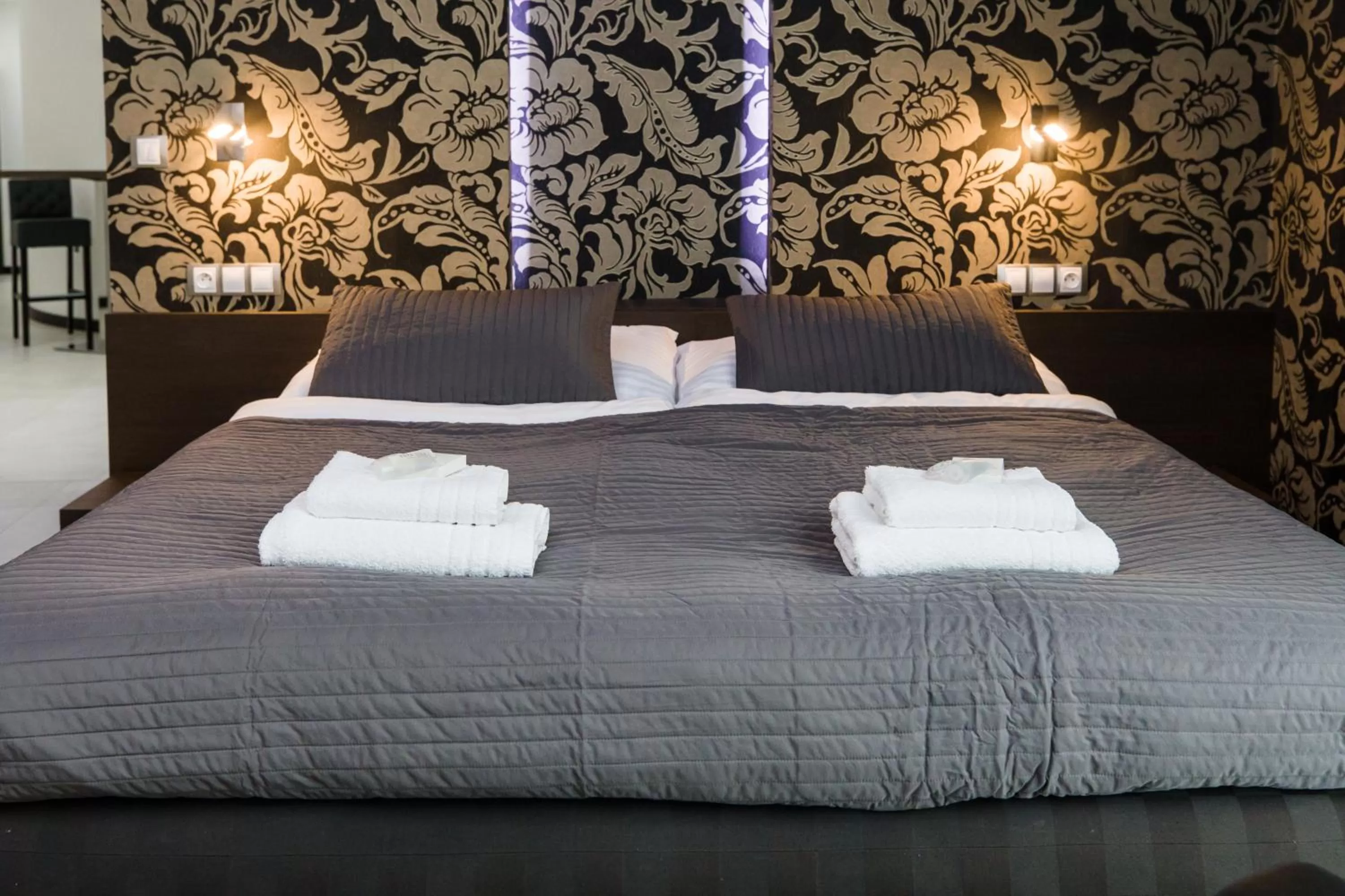 Bed in Hotel U Kostela