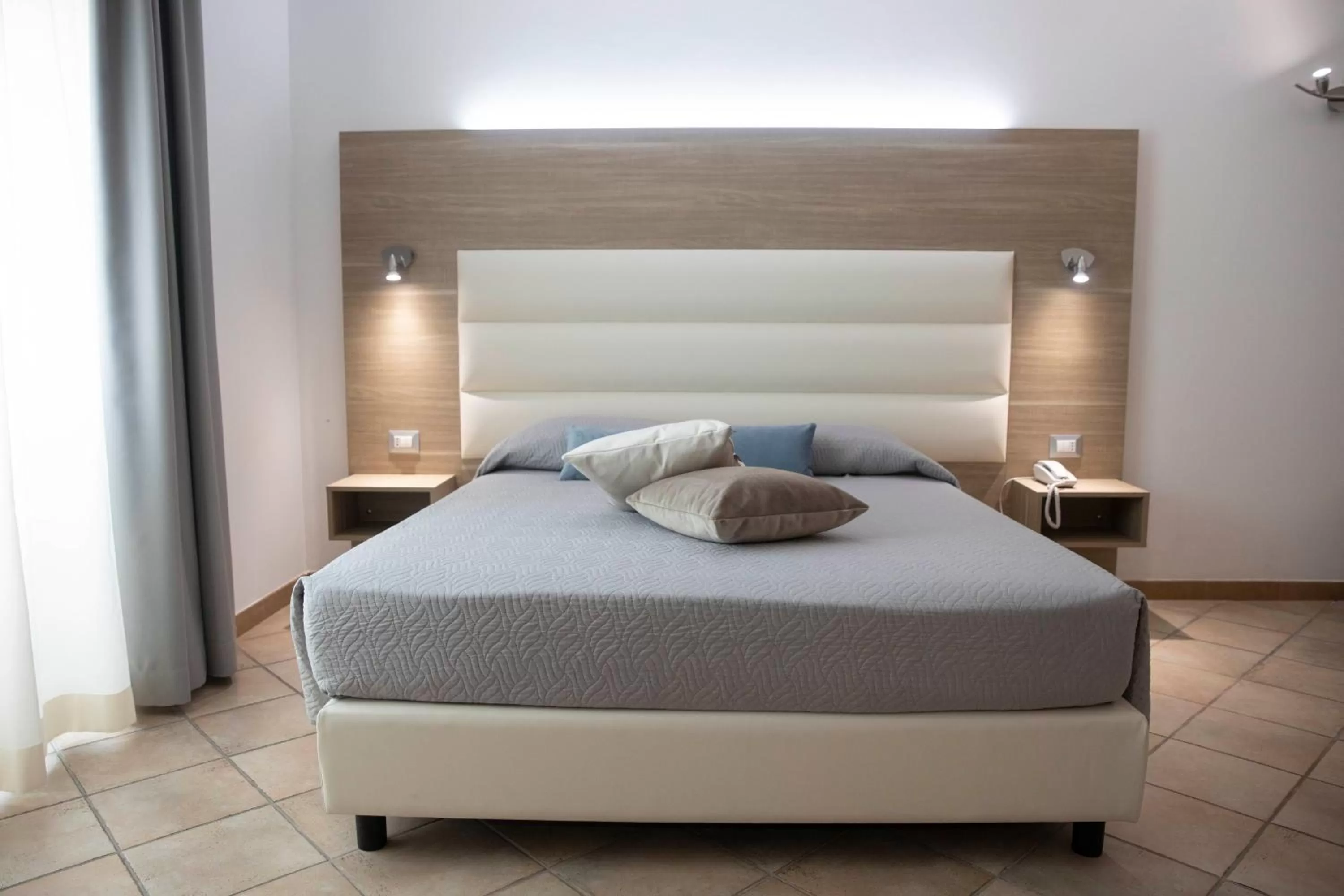 Bed in Pegasus Hotel