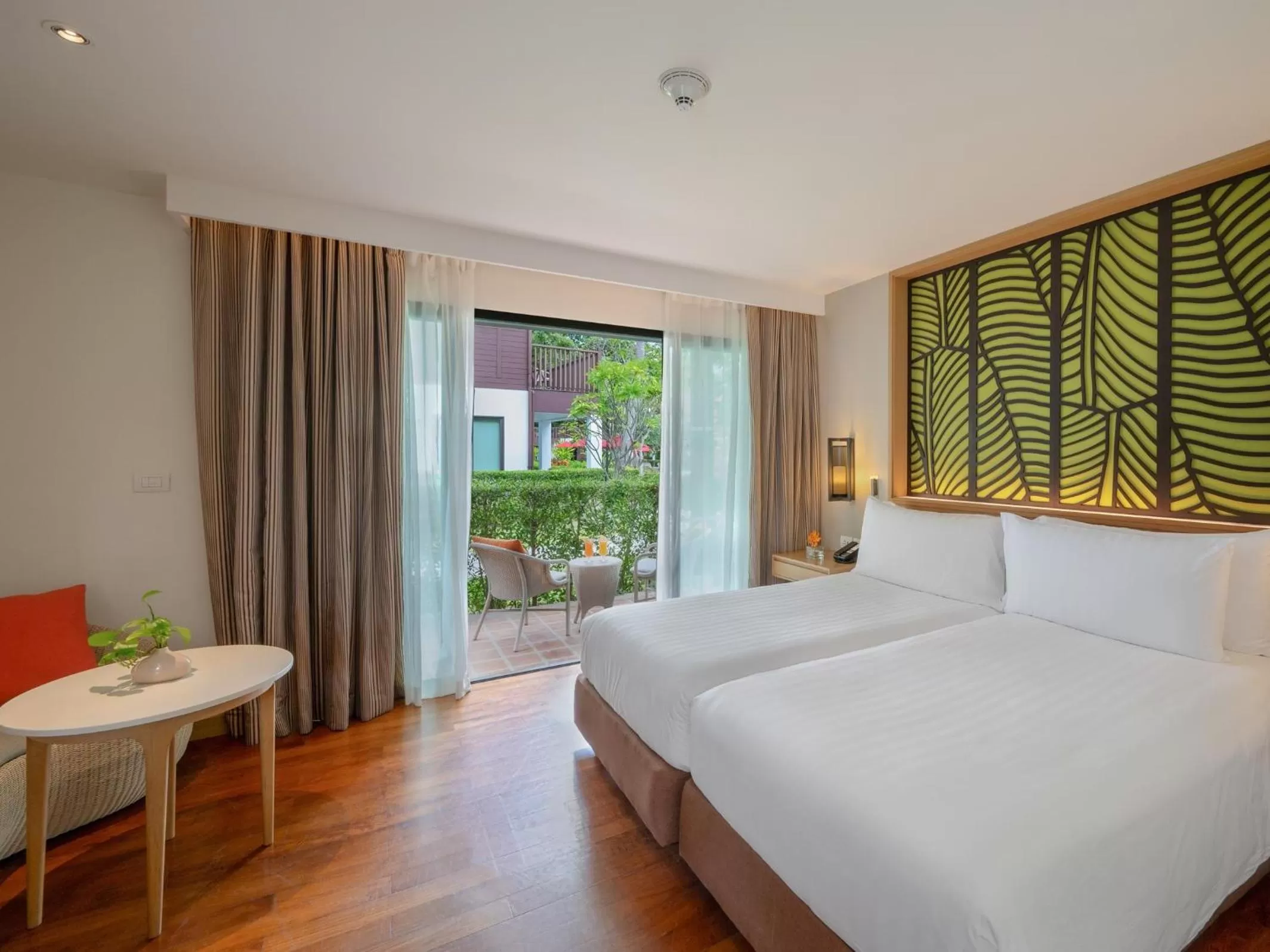 Bed in Amari Koh Samui