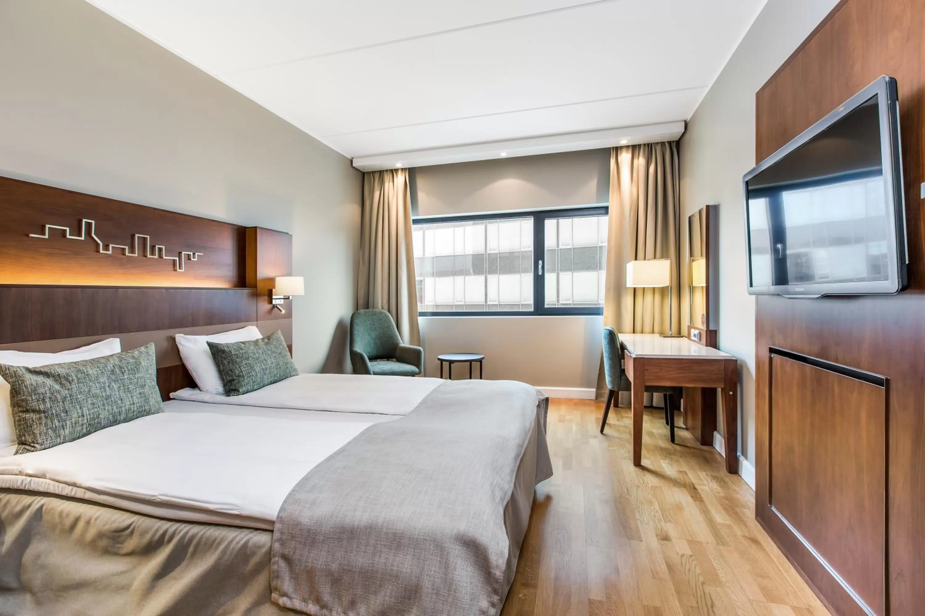 Bed in Quality Hotel Fredrikstad