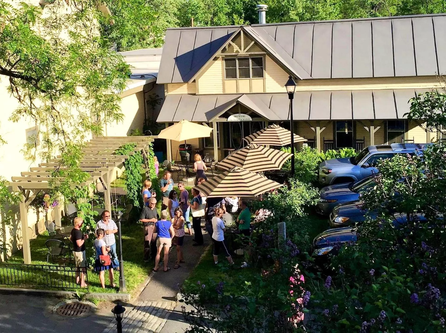 BBQ facilities in The Norwich Inn