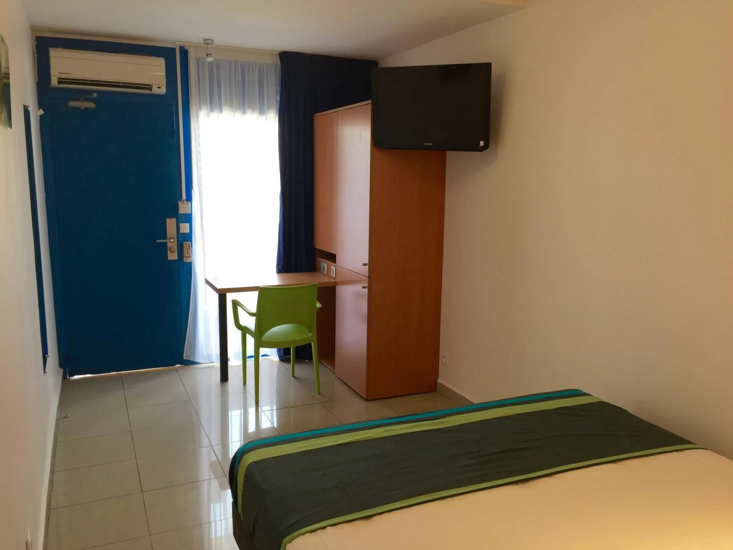 Decorative detail, Bed in Karaibes Hotel