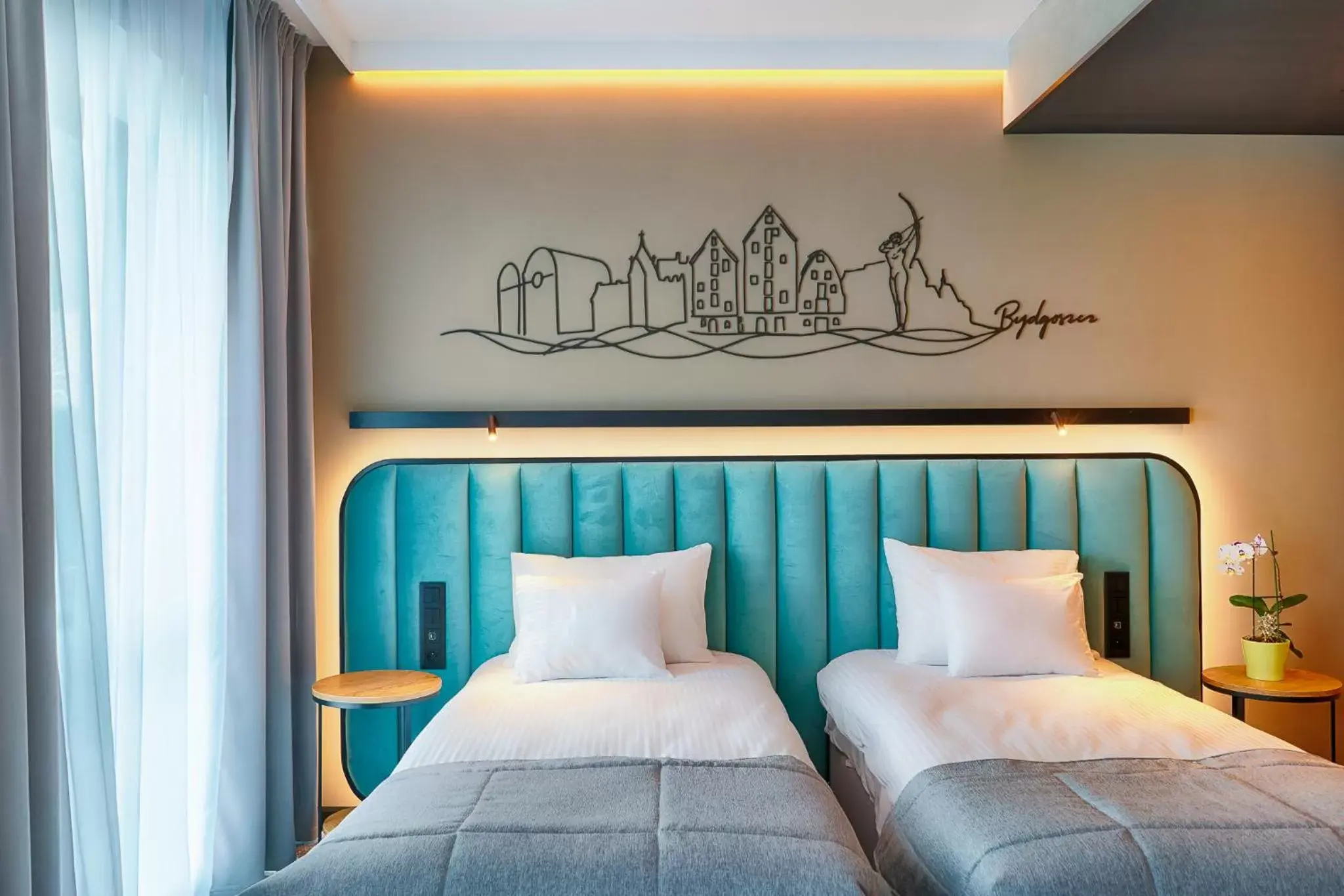 Twin Room in Focus Hotel Premium Bydgoszcz Twin Room in Focus Hotel Premium Bydgoszcz