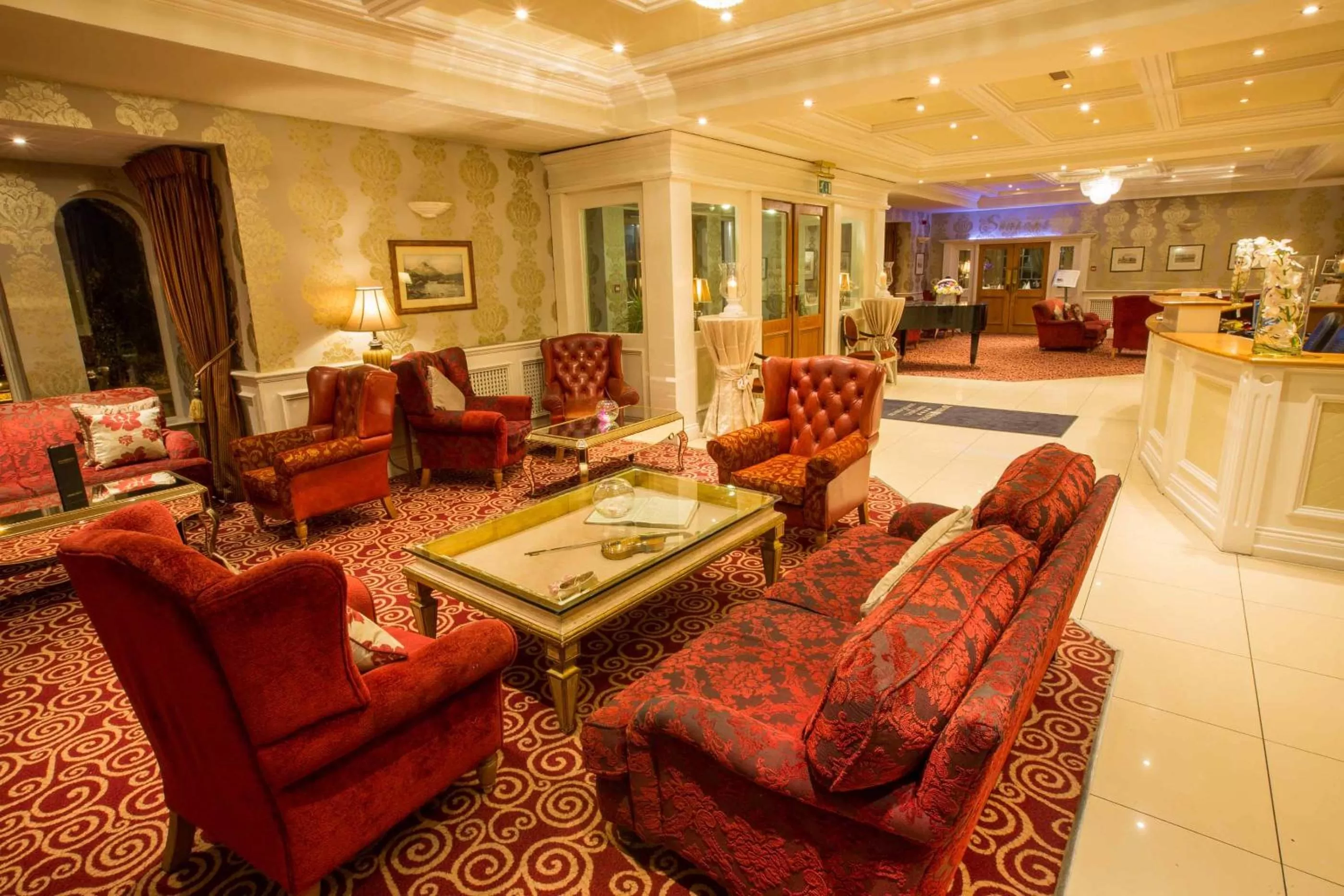 Lobby or reception in Anner Hotel
