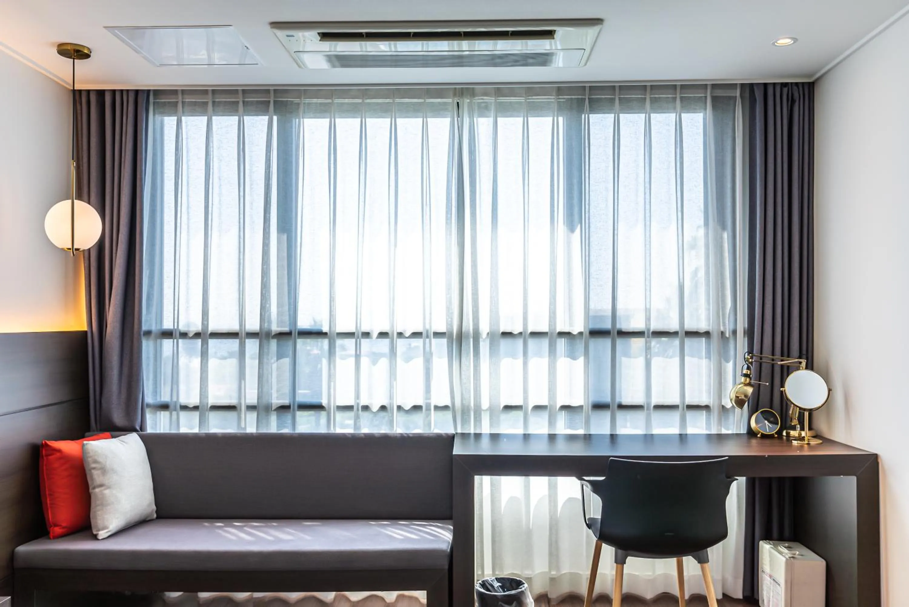 Living room in Hotel The Grang Jungmun