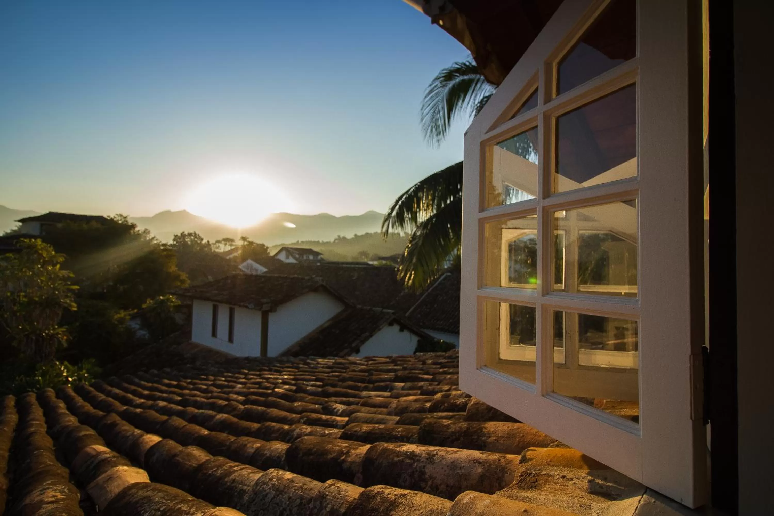 View (from property/room), Sunrise/Sunset in Casa Simone Pousada