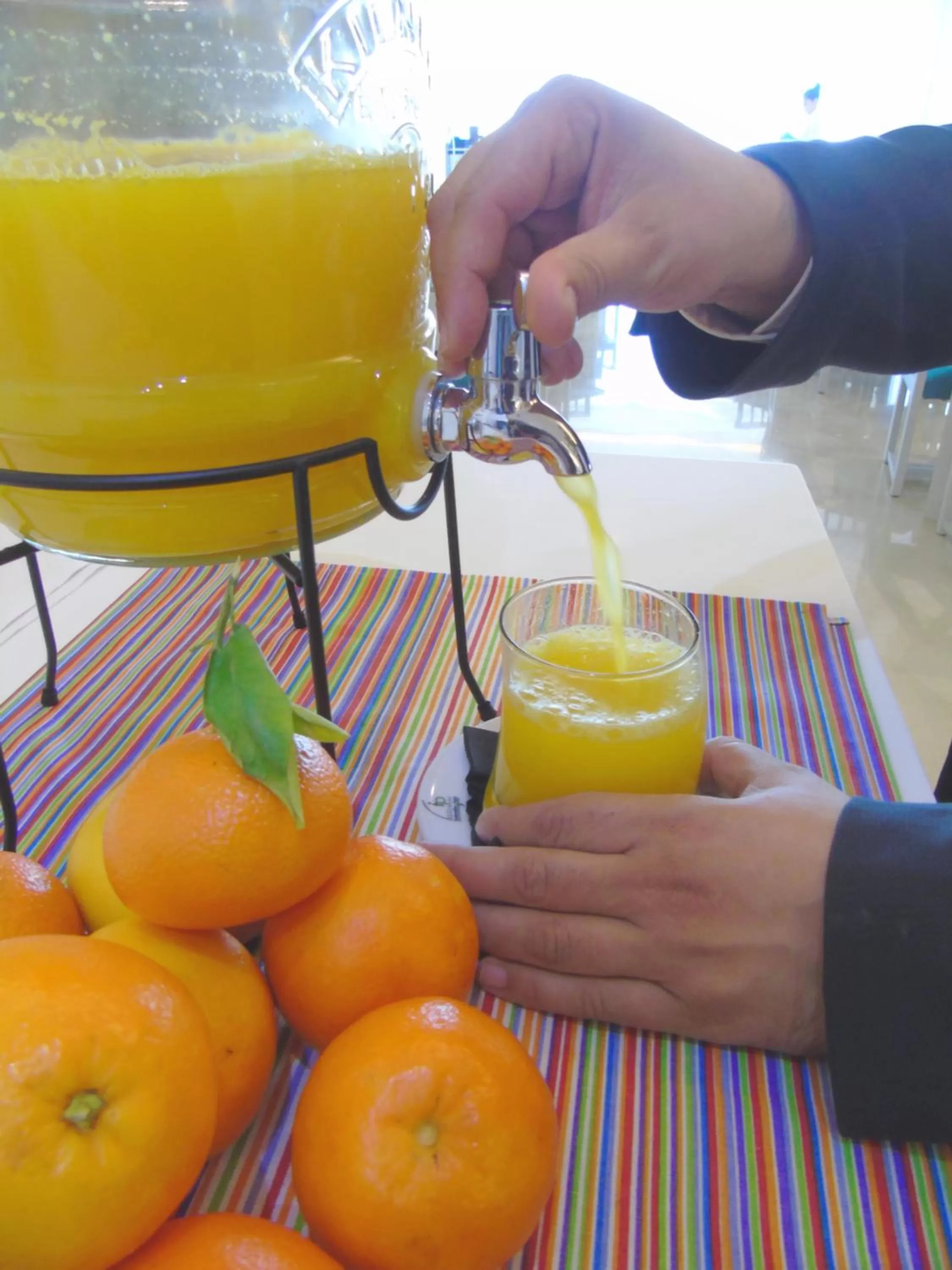 Breakfast in Aparthotel Fontanellas Playa