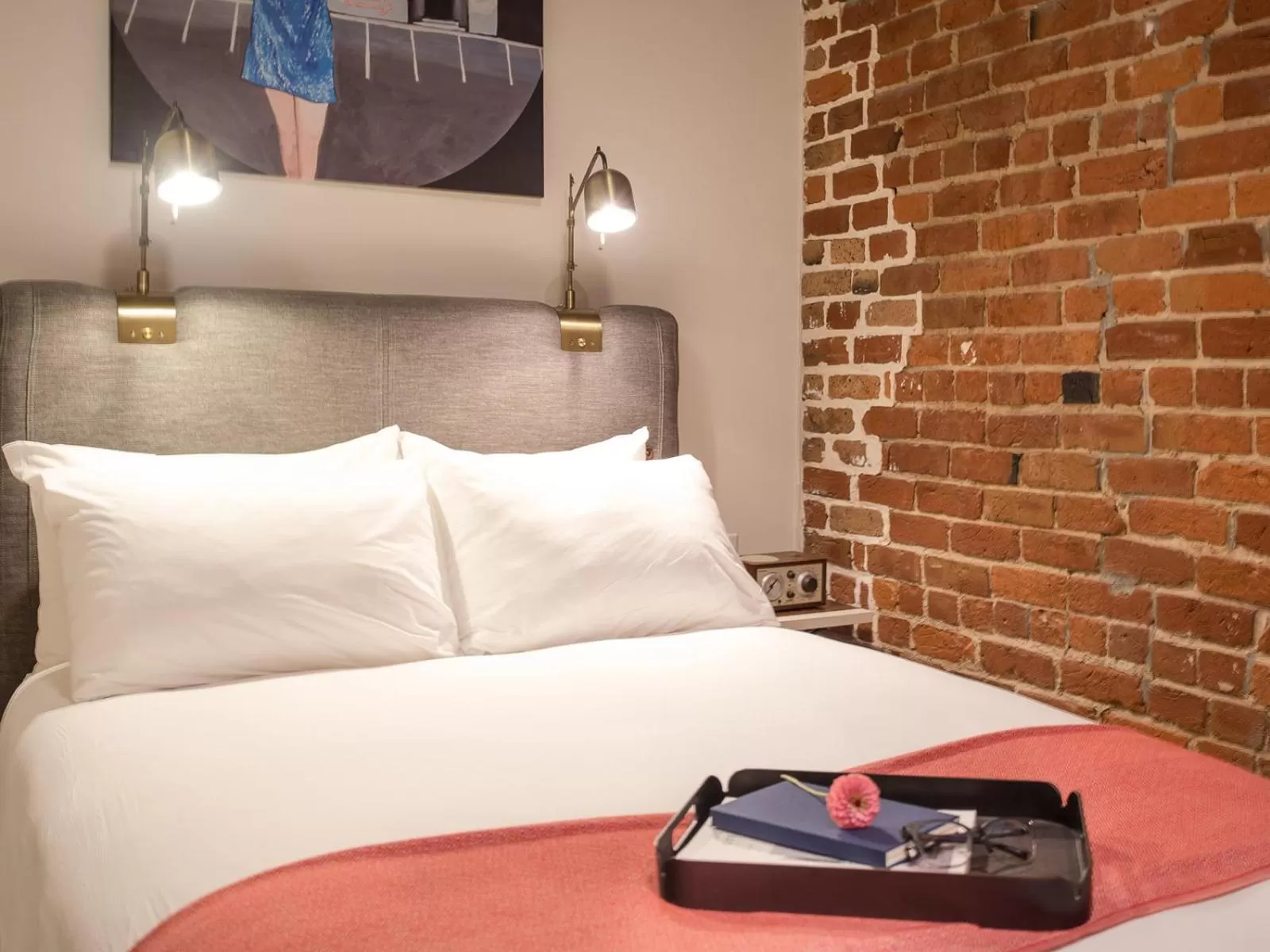 Bed in The Old No. 77 Hotel & Chandlery