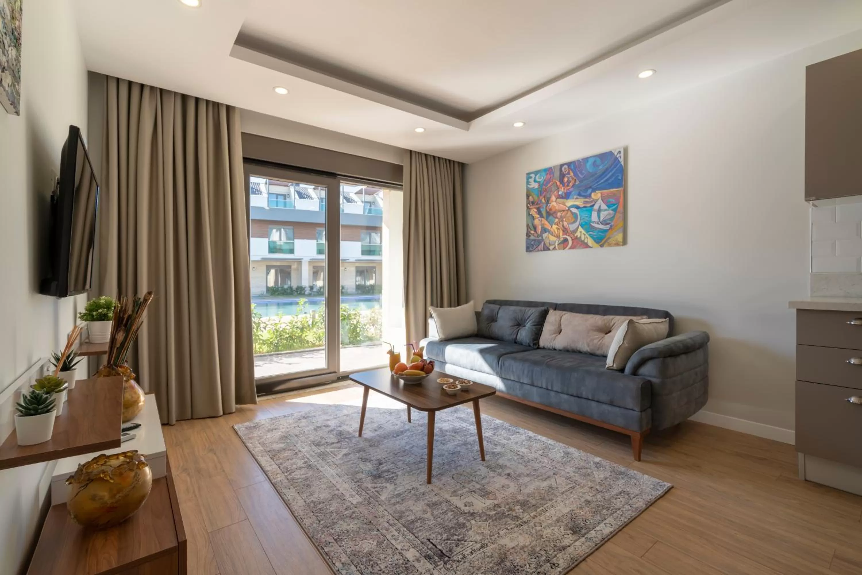 Living room in Veranda Suites