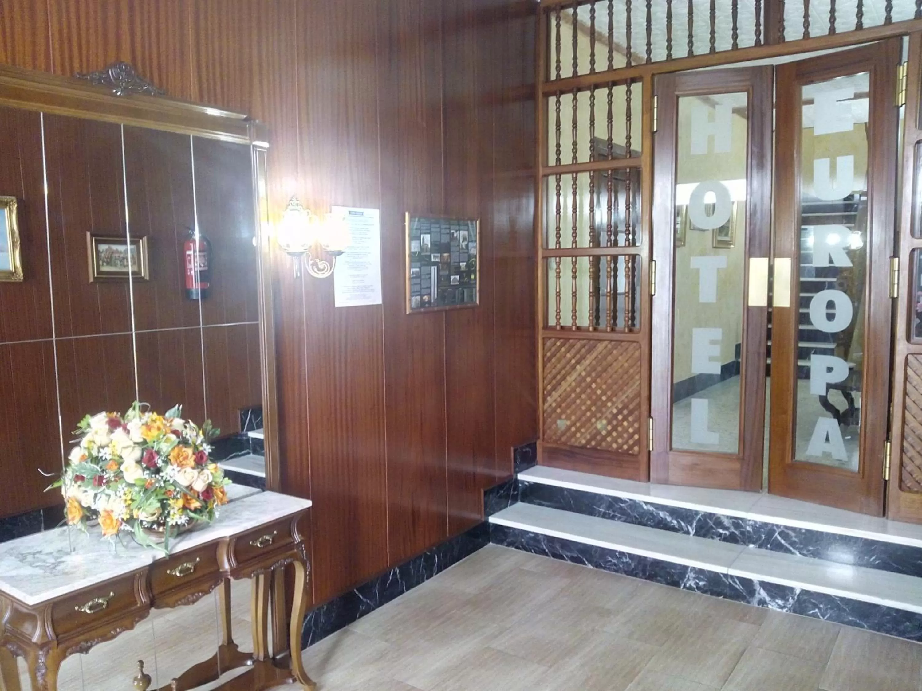 Lobby or reception in Hotel Europa