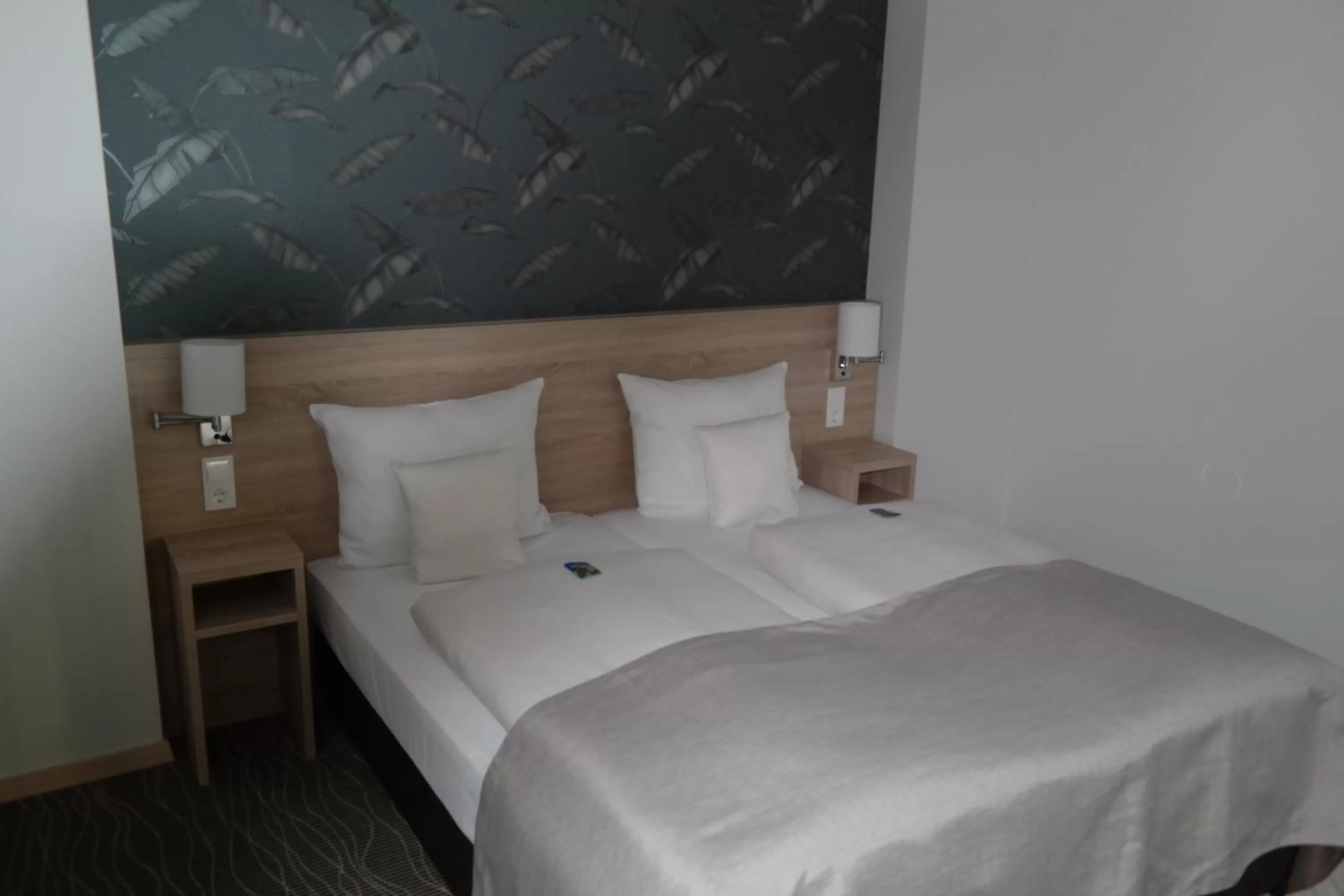 Bed in Hotel Hafenresidenz Stralsund