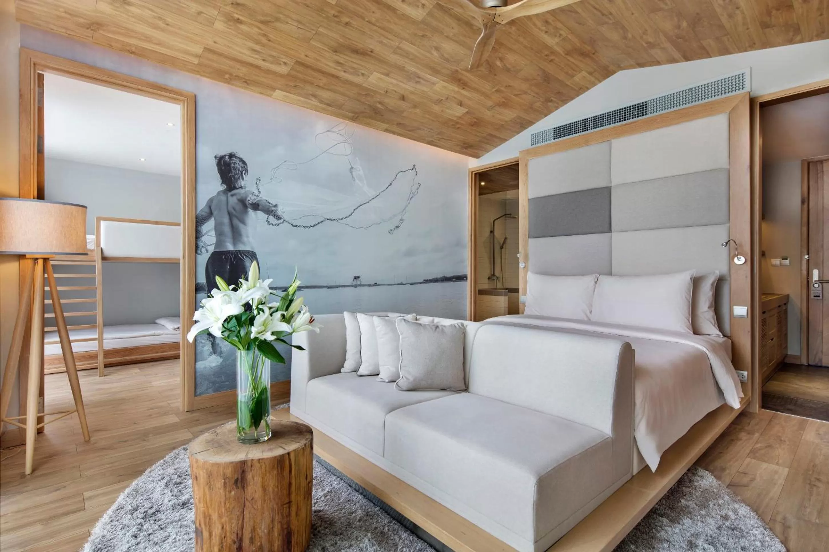 Bed in Fusion Suites Saigon