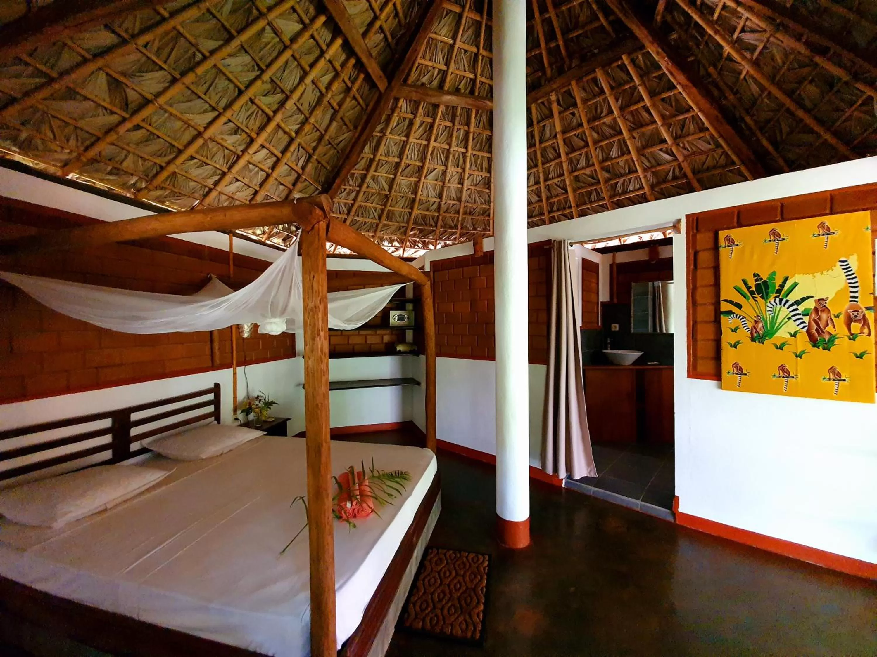 Bedroom, Bunk Bed in Hotel Lakana Ramena