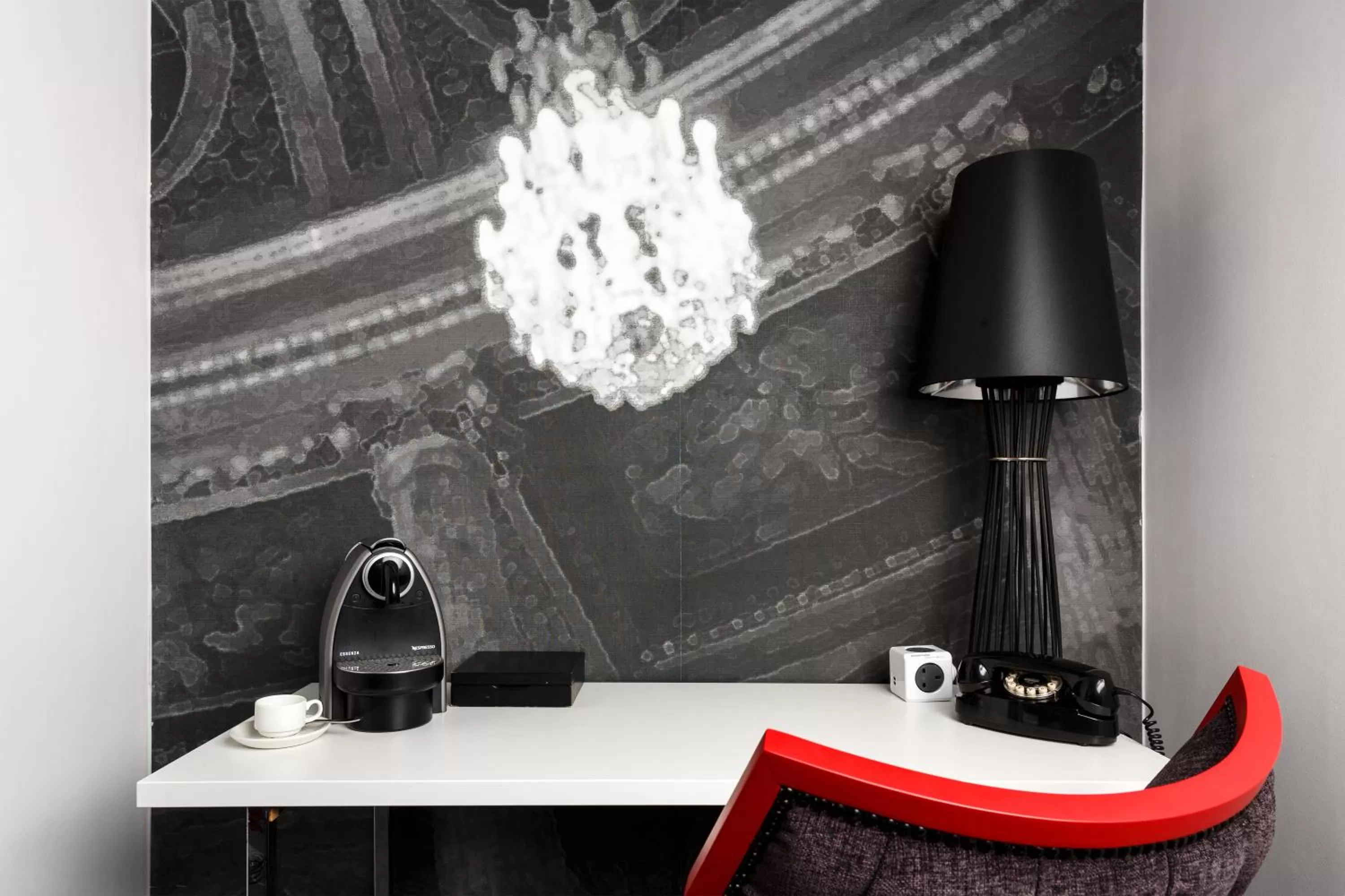 Decorative detail in ibis Styles London Southwark - near Borough Market