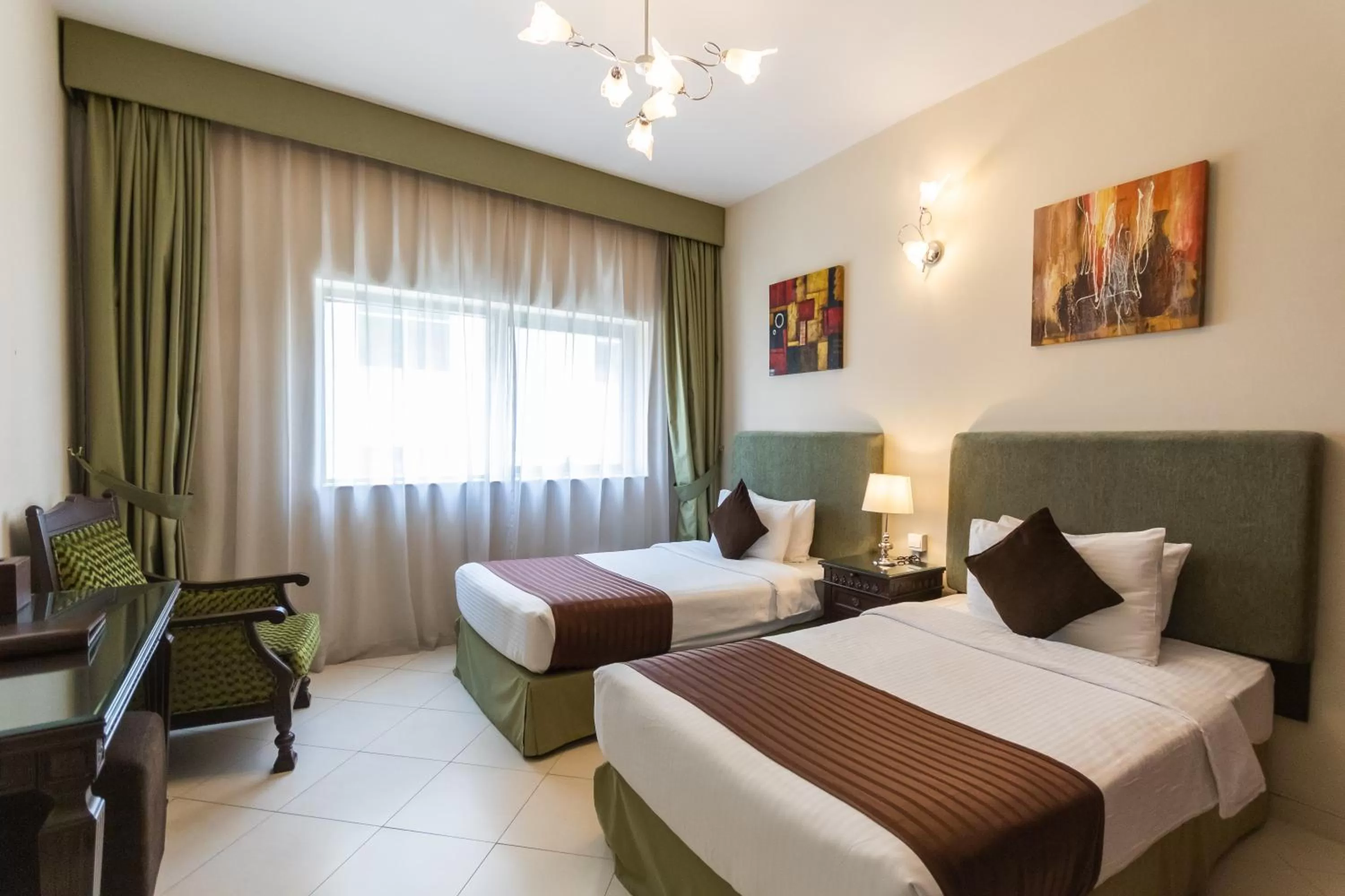 Bed in Auris Boutique Hotel Apartments, Al Barsha - At The Mall