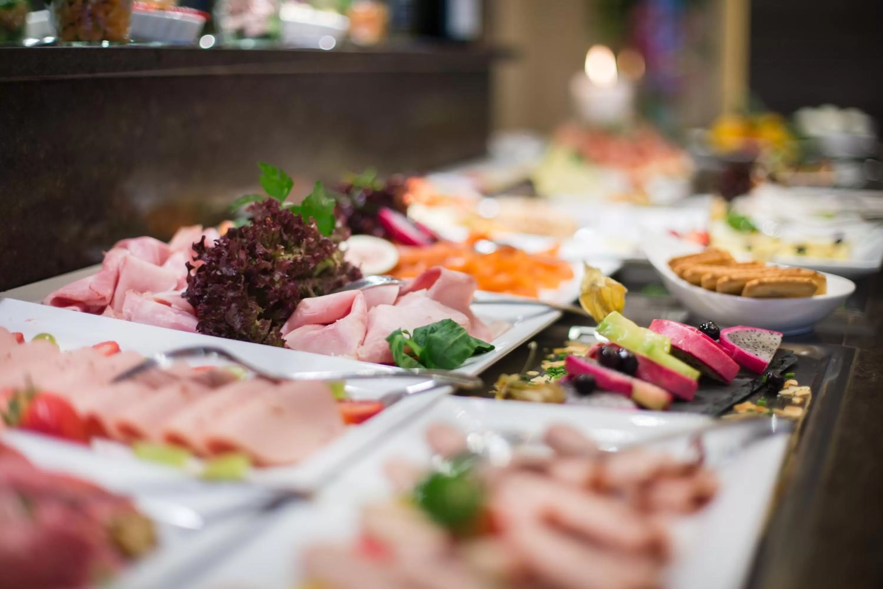 Buffet breakfast in Hotel Plaza