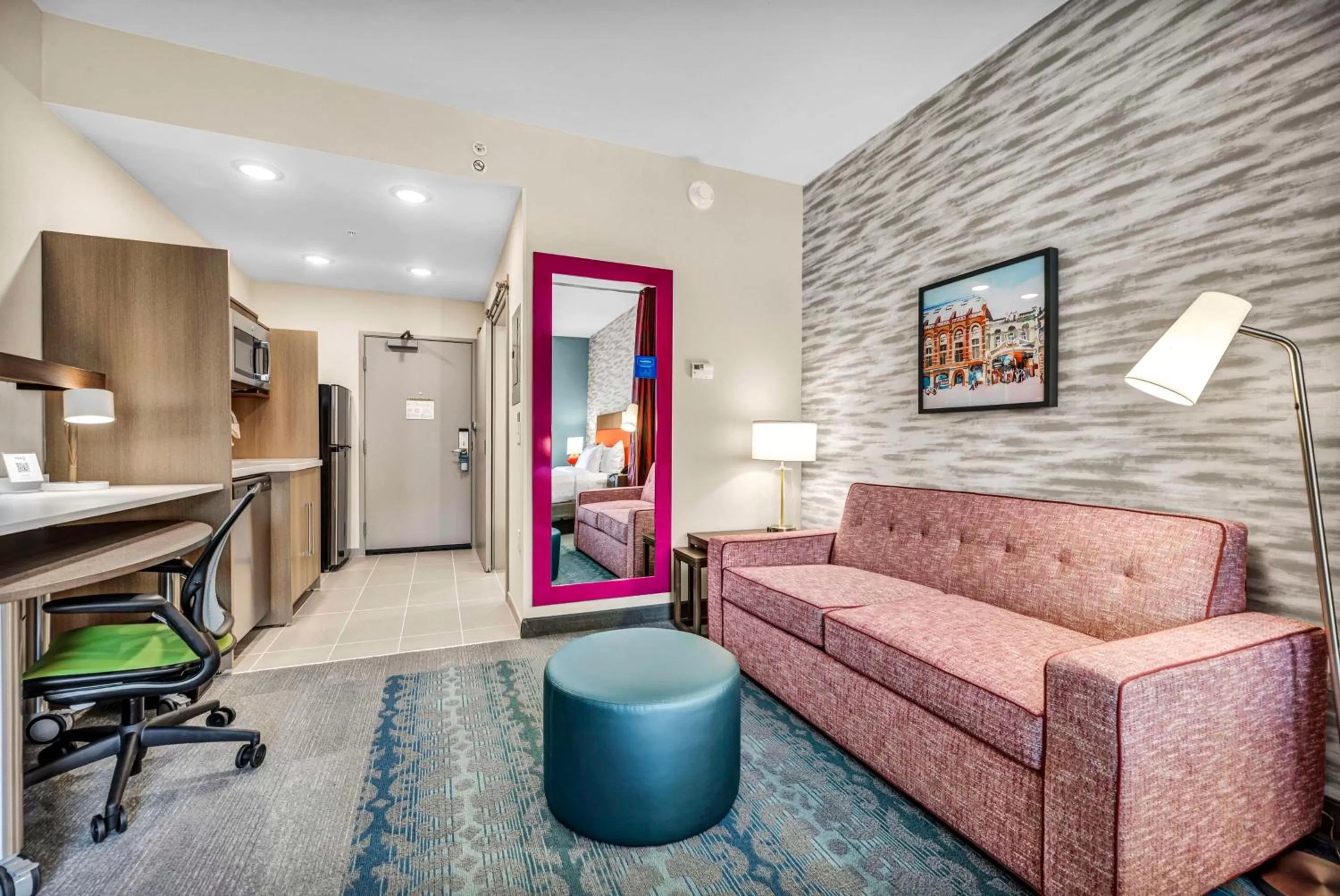 Photo of the whole room in Home2 Suites by Hilton Raleigh West Lenovo Center