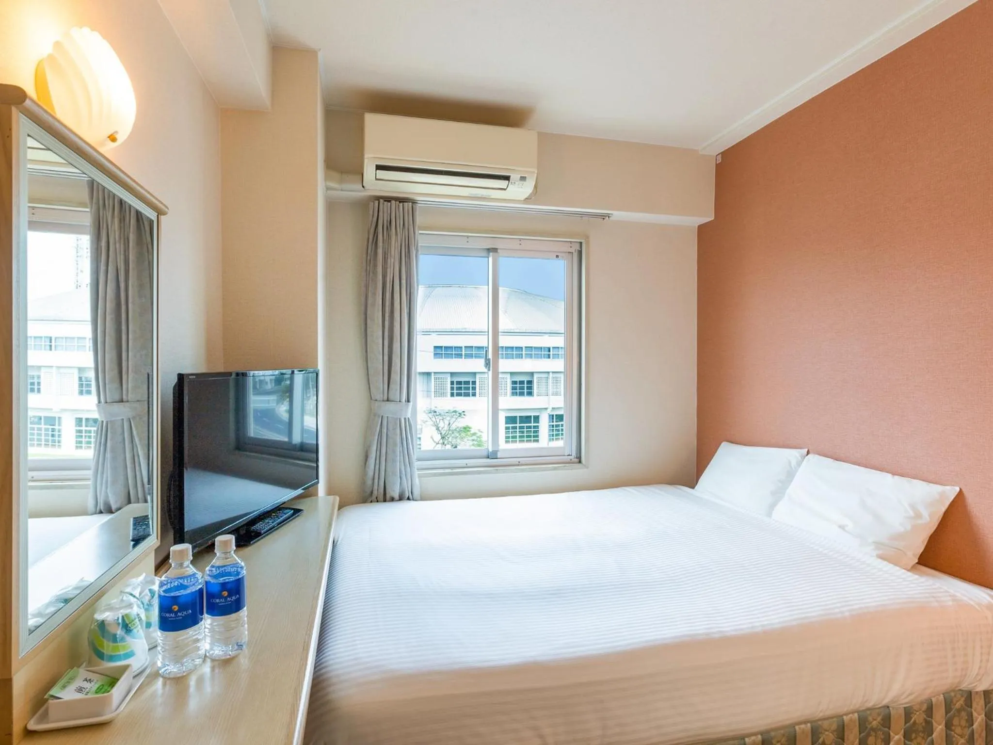 Photo of the whole room, Bed in Hotel Park Stadium Naha
