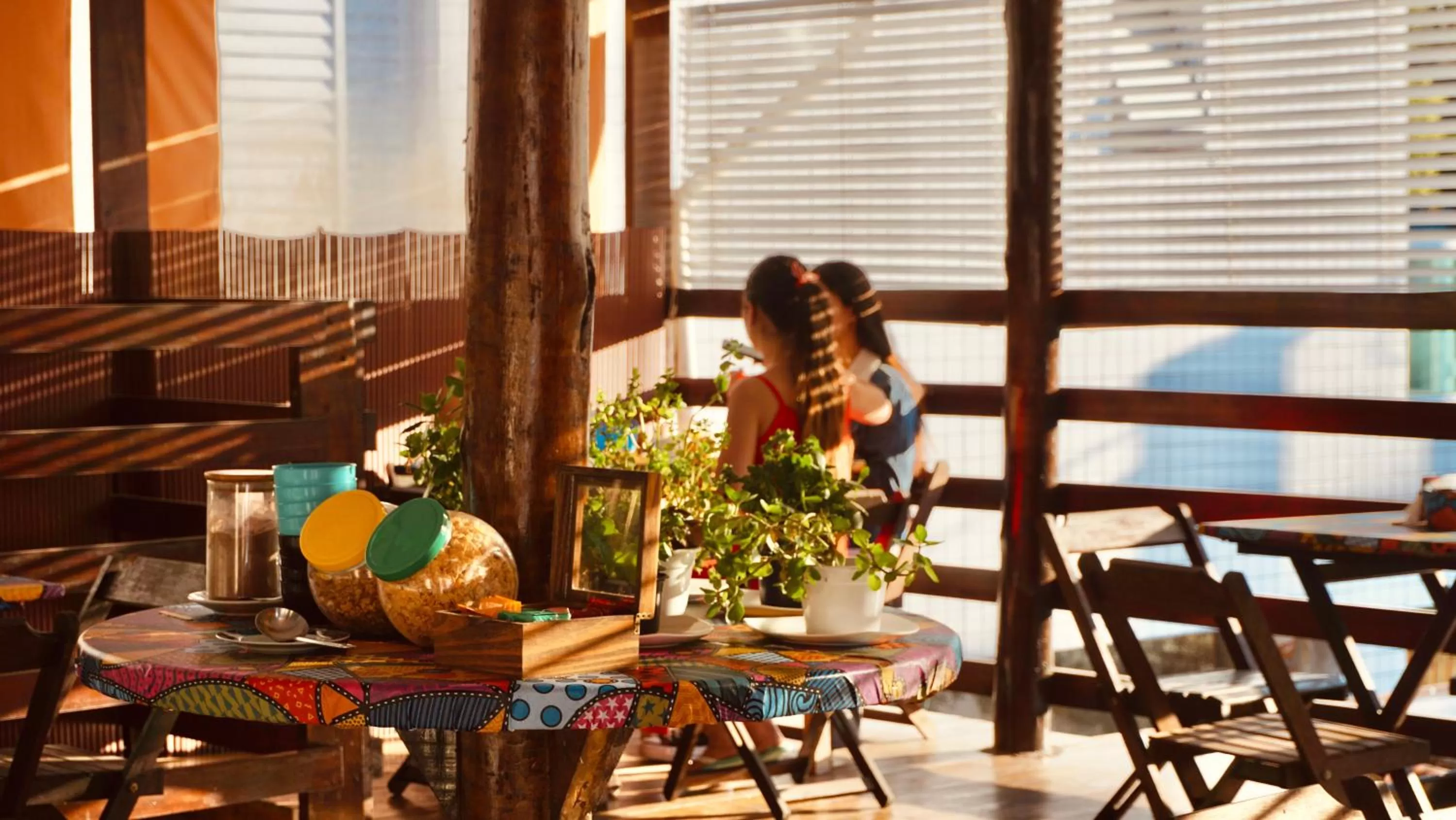 Restaurant/Places to Eat in Beija Flor Pousada