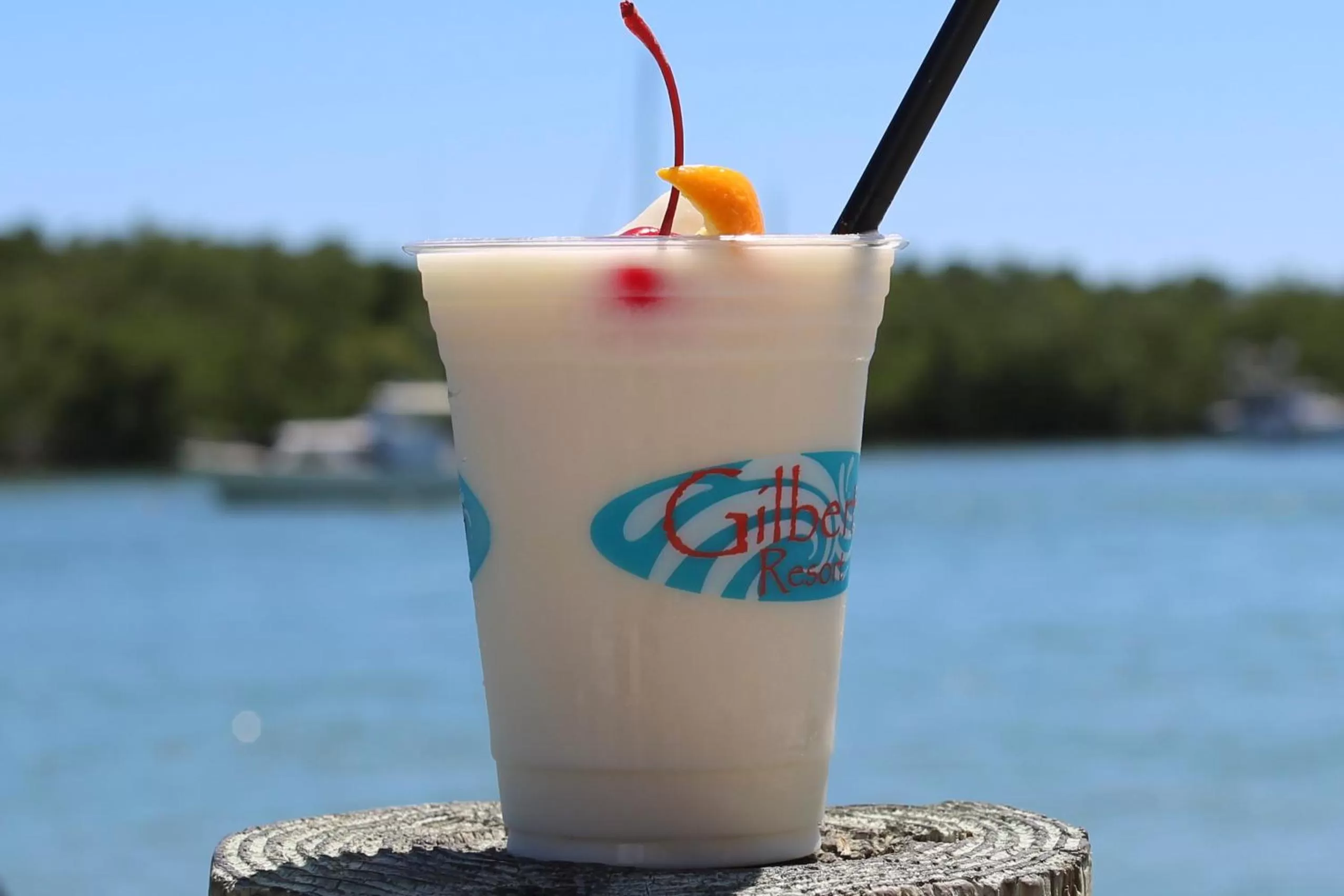 Drinks in Gilbert's Resort & Marina