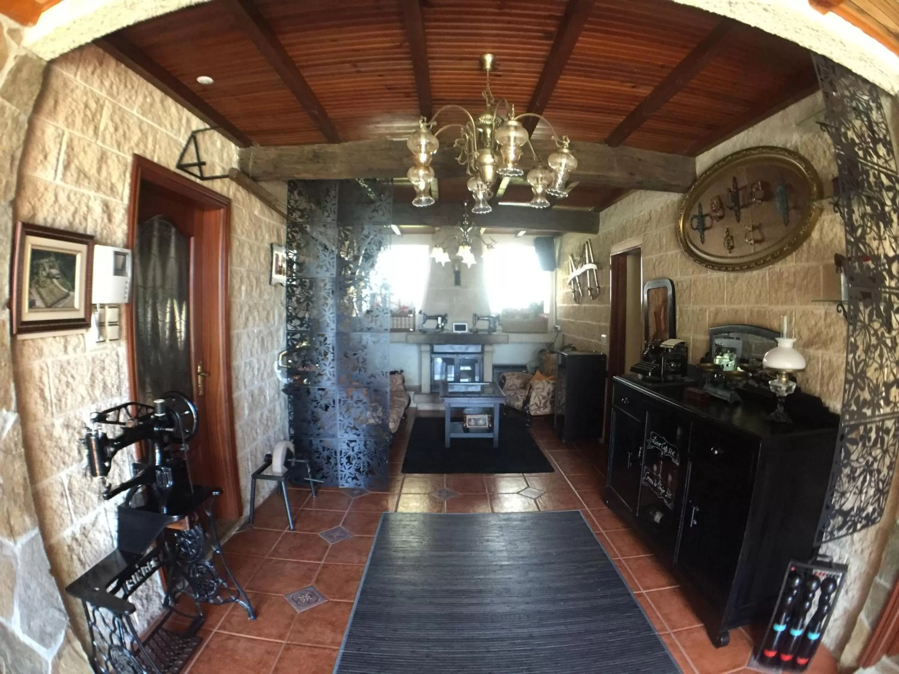 Lobby or reception in Agro da Gandarela