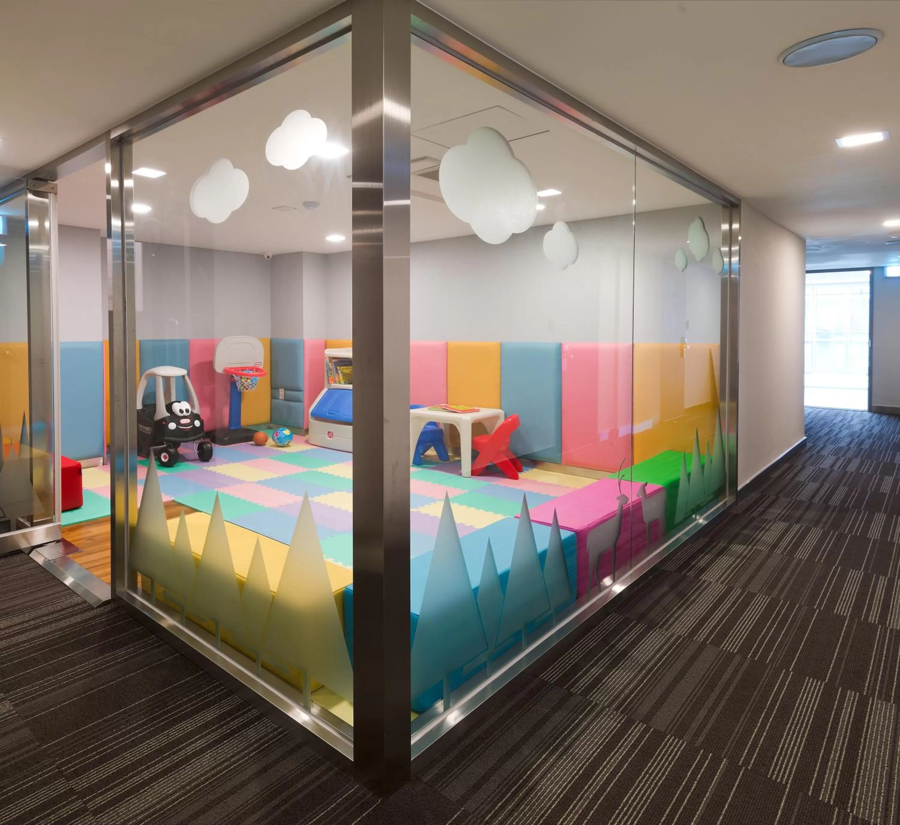 Children play ground in Metro Hotel Myeongdong