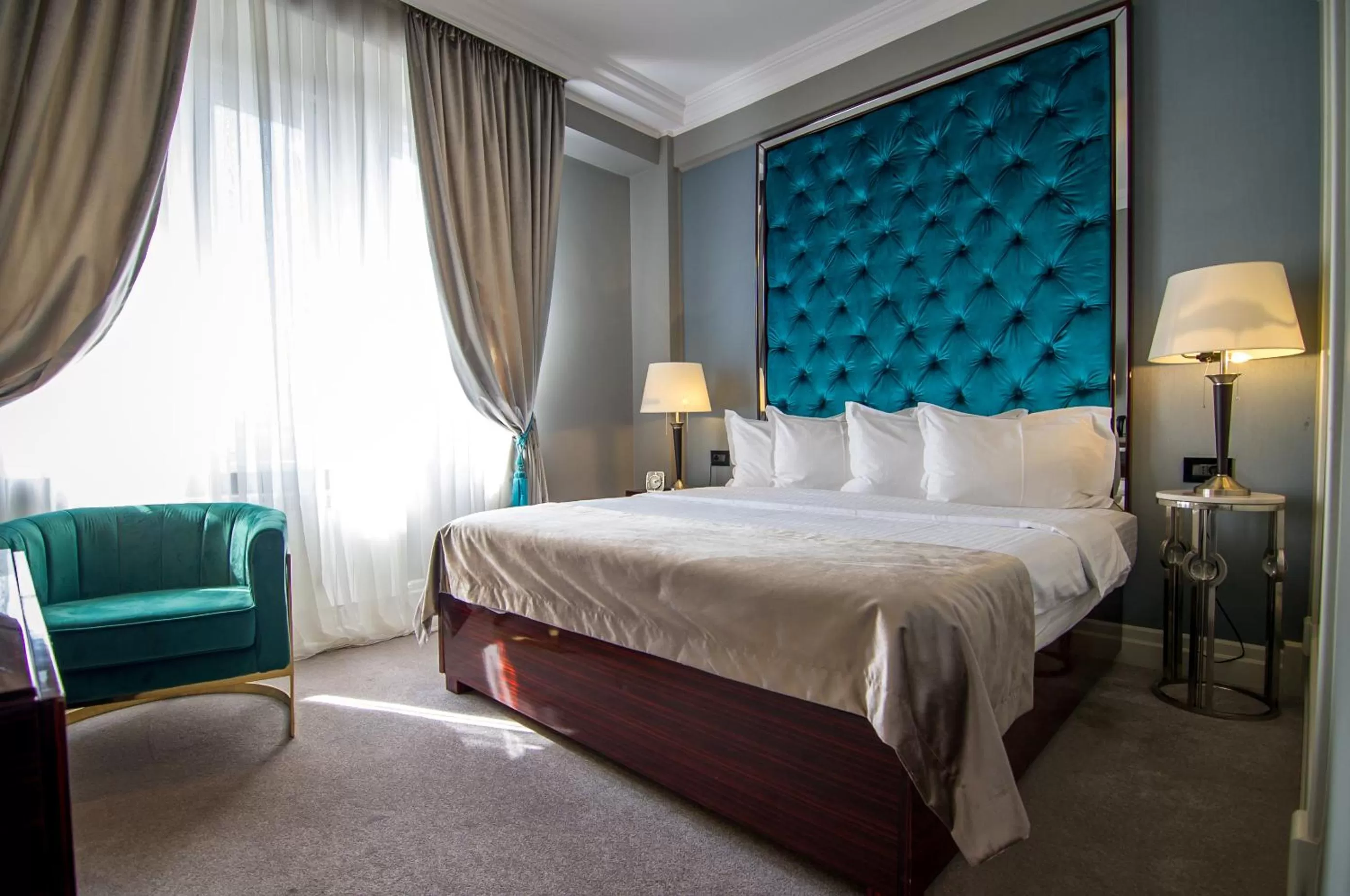 Bed in Hotel Lido by Phoenicia